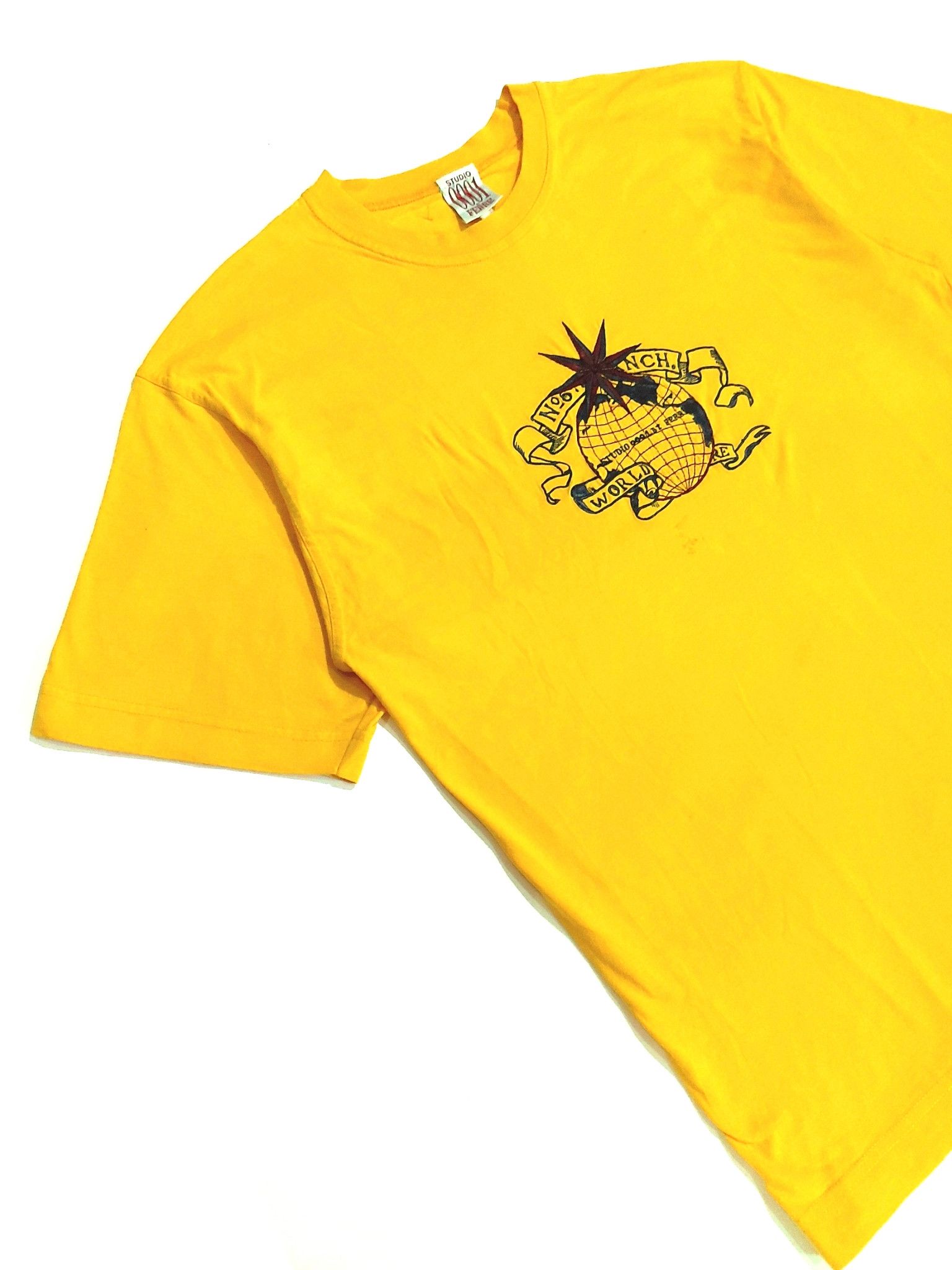 Ferre × GF Ferre × Gianfranco Ferre RARE! STUDIO 0001 FERRE EMBROIDERED LOGO TEE Size US XL / EU 56 / 4 - 3 Thumbnail