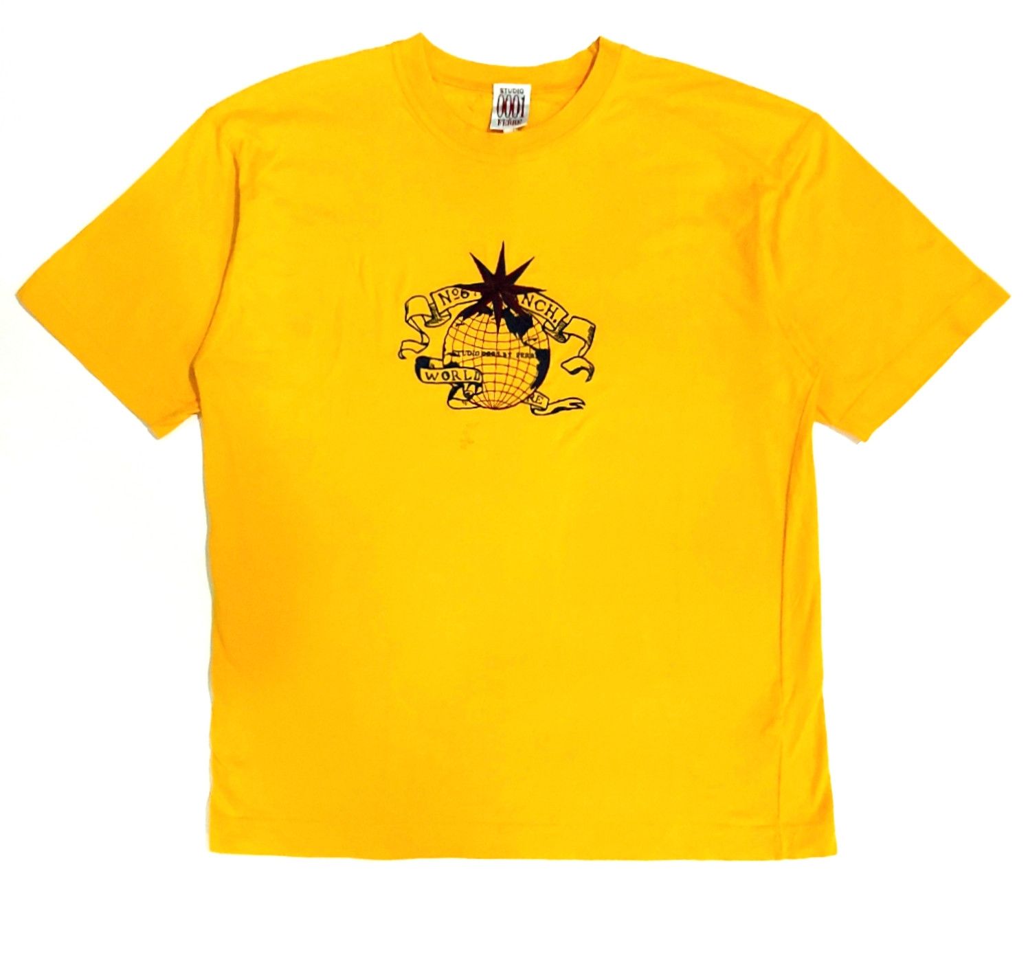 Ferre × GF Ferre × Gianfranco Ferre RARE! STUDIO 0001 FERRE EMBROIDERED LOGO TEE Size US XL / EU 56 / 4 - 1 Thumbnail