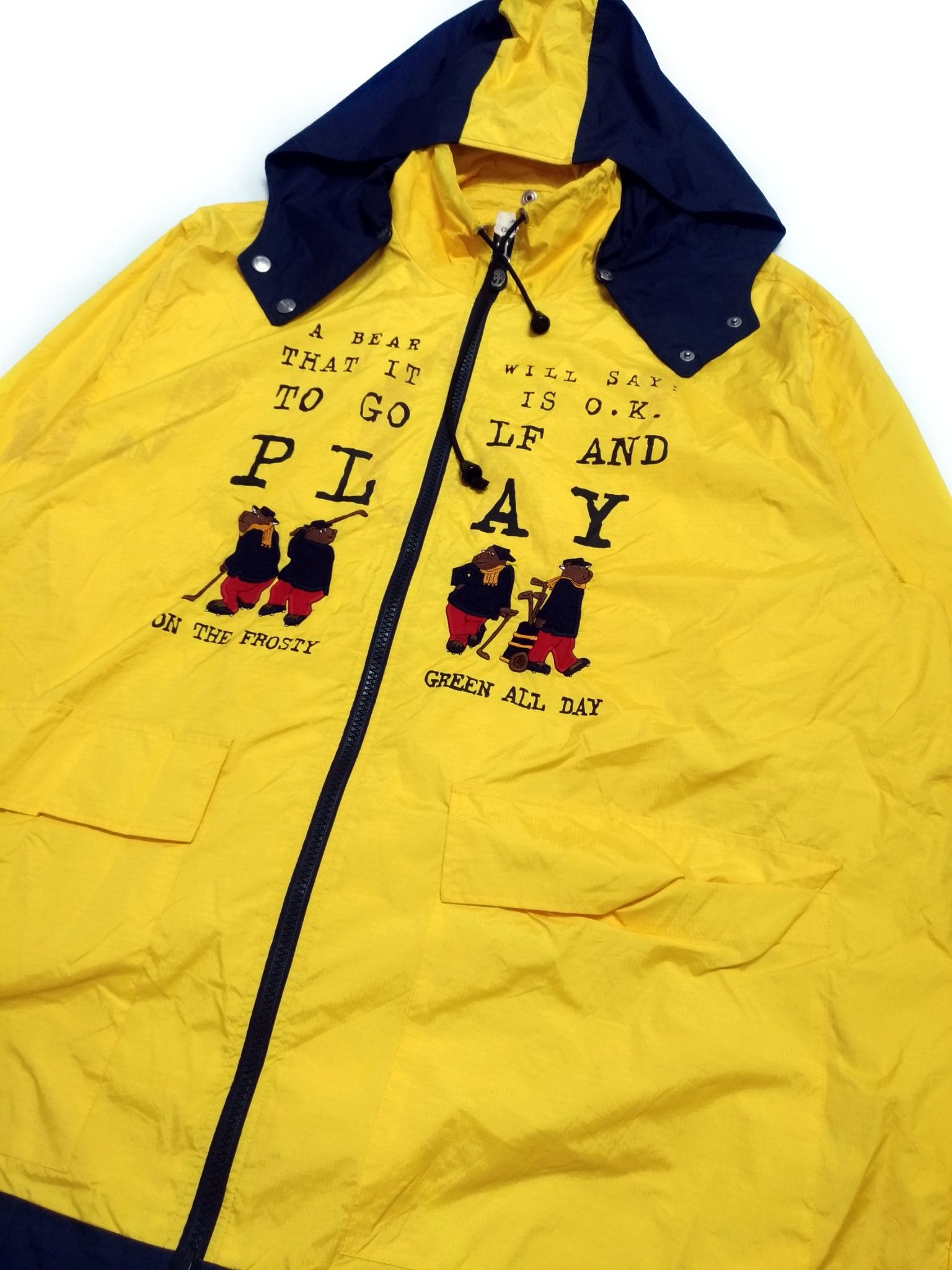 Designer × Jean Charles De Castelbajac RARE! VTG JC DE CASTELBAJAC "GOLF GLORY CASTELBAJAC" ART Size US XL / EU 56 / 4 - 7 Thumbnail
