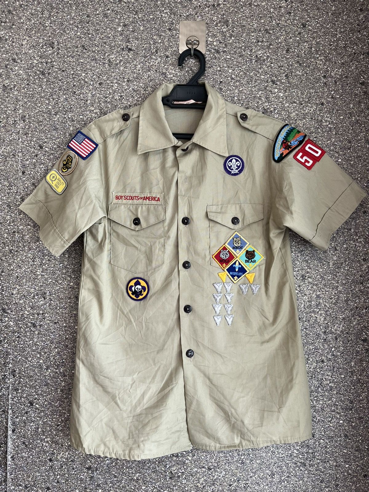 image of Made In USA x Vintage Boy Scouts Of America Ft62 in Brown, Men's (Size Large)