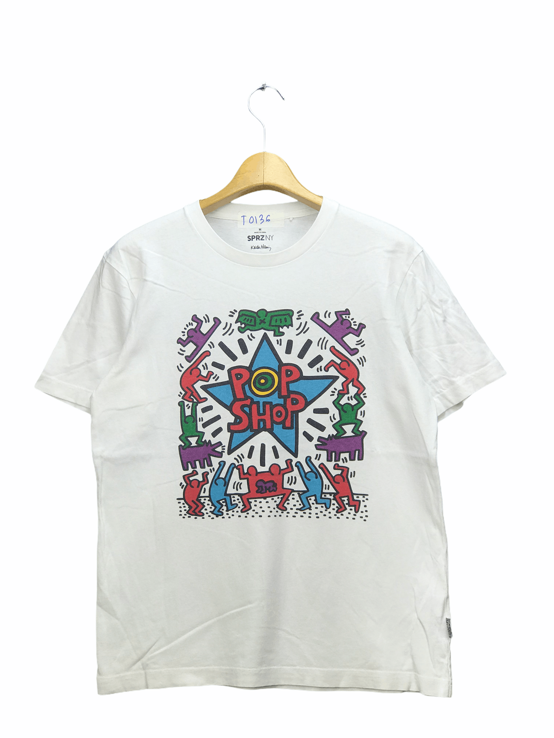 Keith Haring KEITH HARING POP ART POPSHOP DESIGN SHIRT Size US M / EU 48-50 / 2 - 1 Thumbnail