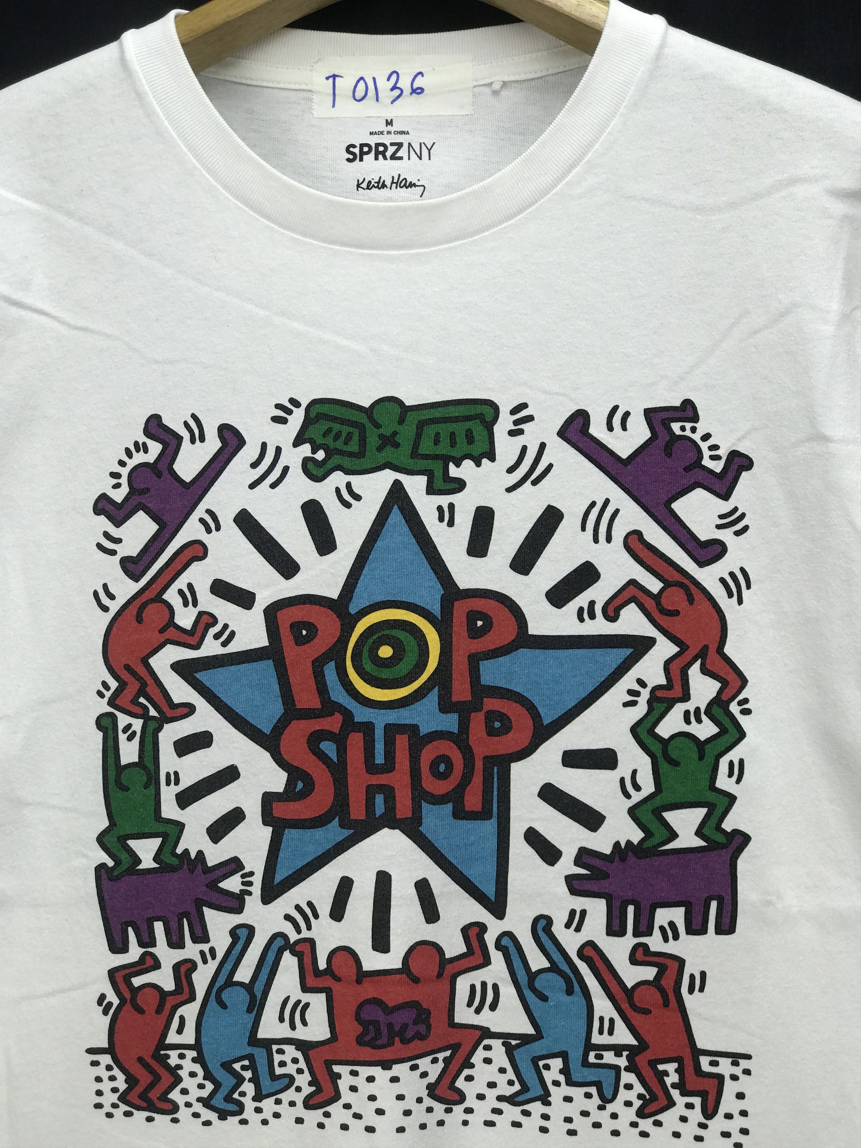 Keith Haring KEITH HARING POP ART POPSHOP DESIGN SHIRT Size US M / EU 48-50 / 2 - 2 Thumbnail