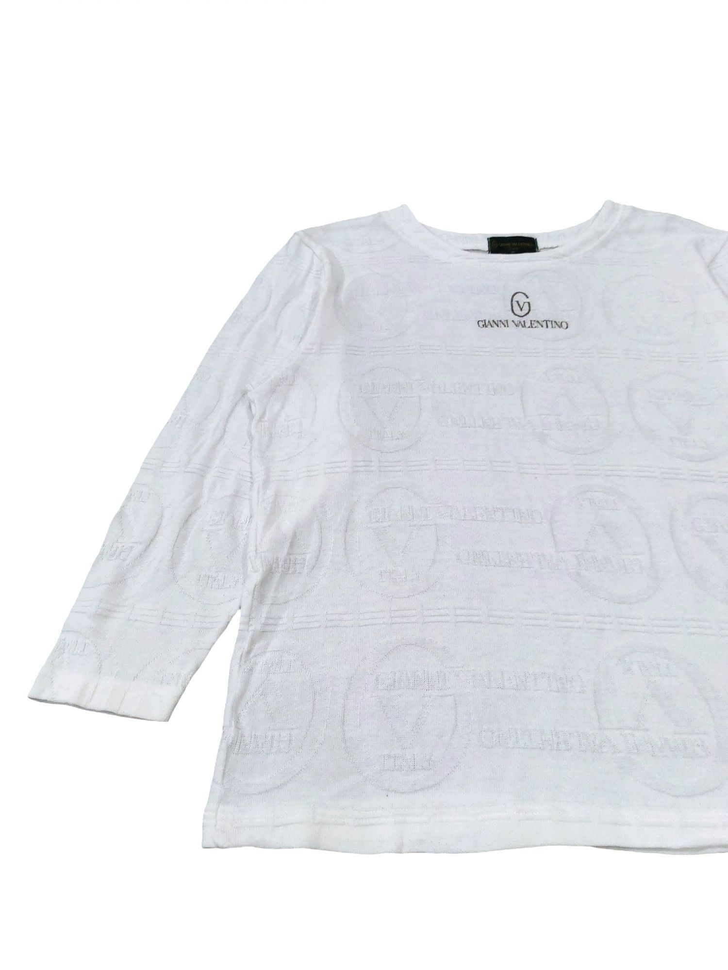 Gianni Valentino × Valentino RARE! GIANNI VALENTINO MONOGRAM JACQUARD Size US L / EU 52-54 / 3 - 3 Thumbnail