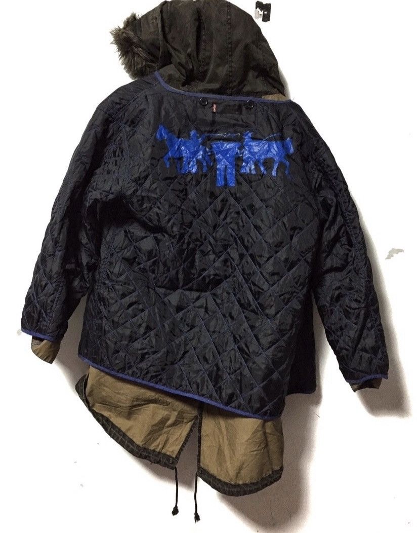 Levi's × Levi's Vintage Clothing Very Rare Faux Parka Levis Jacket nice designer Size US L / EU 52-54 / 3 - 8 Thumbnail