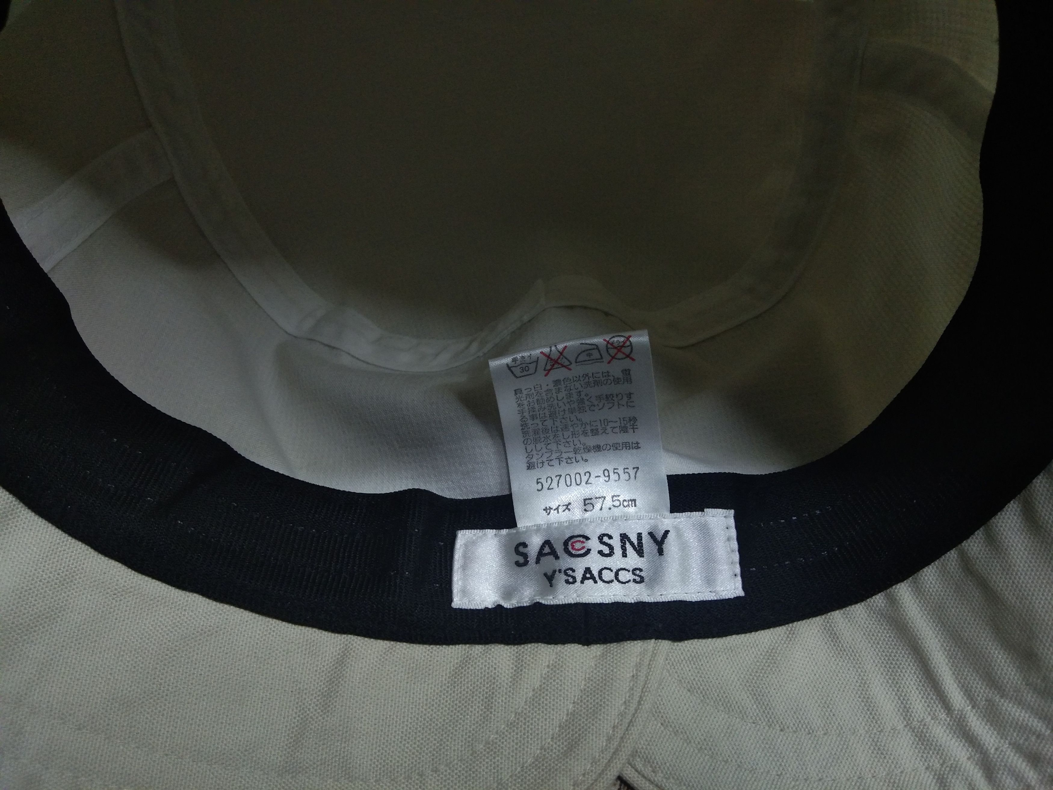 Yohji Yamamoto 1990s Yohji Yamamoto Y’saccs Bucket Hat Size ONE SIZE - 7 Thumbnail