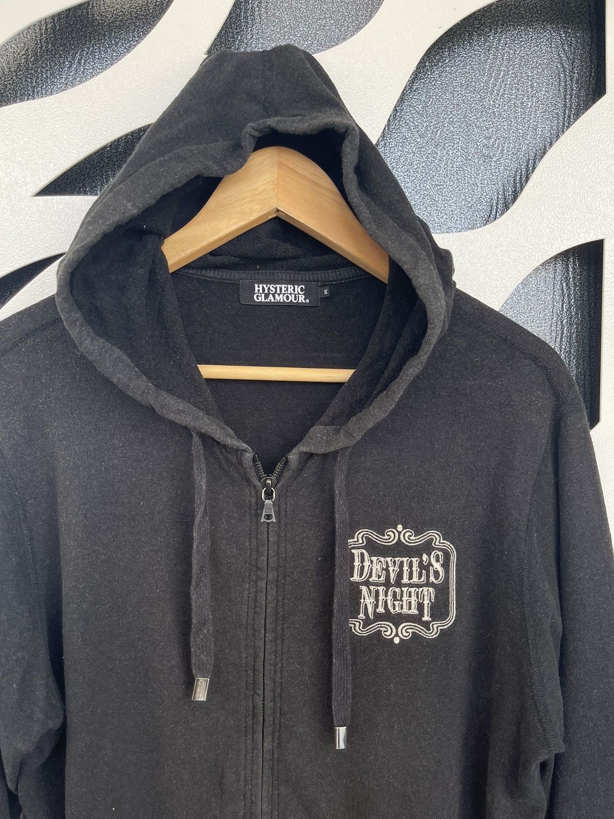 Hysteric Glamour 📌Binding Offer📌HYSTERIC GLAMOUR DEVIL NIGHT HOODIE Size US M / EU 48-50 / 2 - 8 Thumbnail