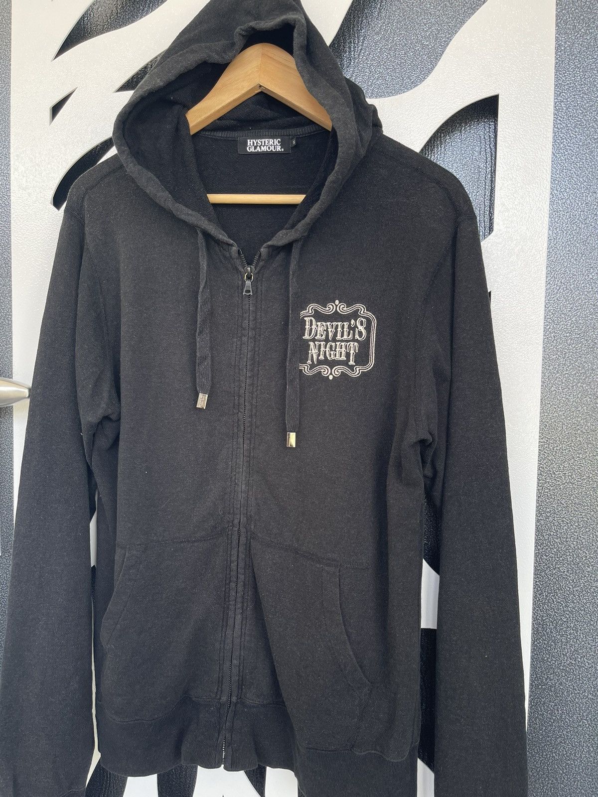 Hysteric Glamour 📌Binding Offer📌HYSTERIC GLAMOUR DEVIL NIGHT HOODIE Size US M / EU 48-50 / 2 - 5 Thumbnail