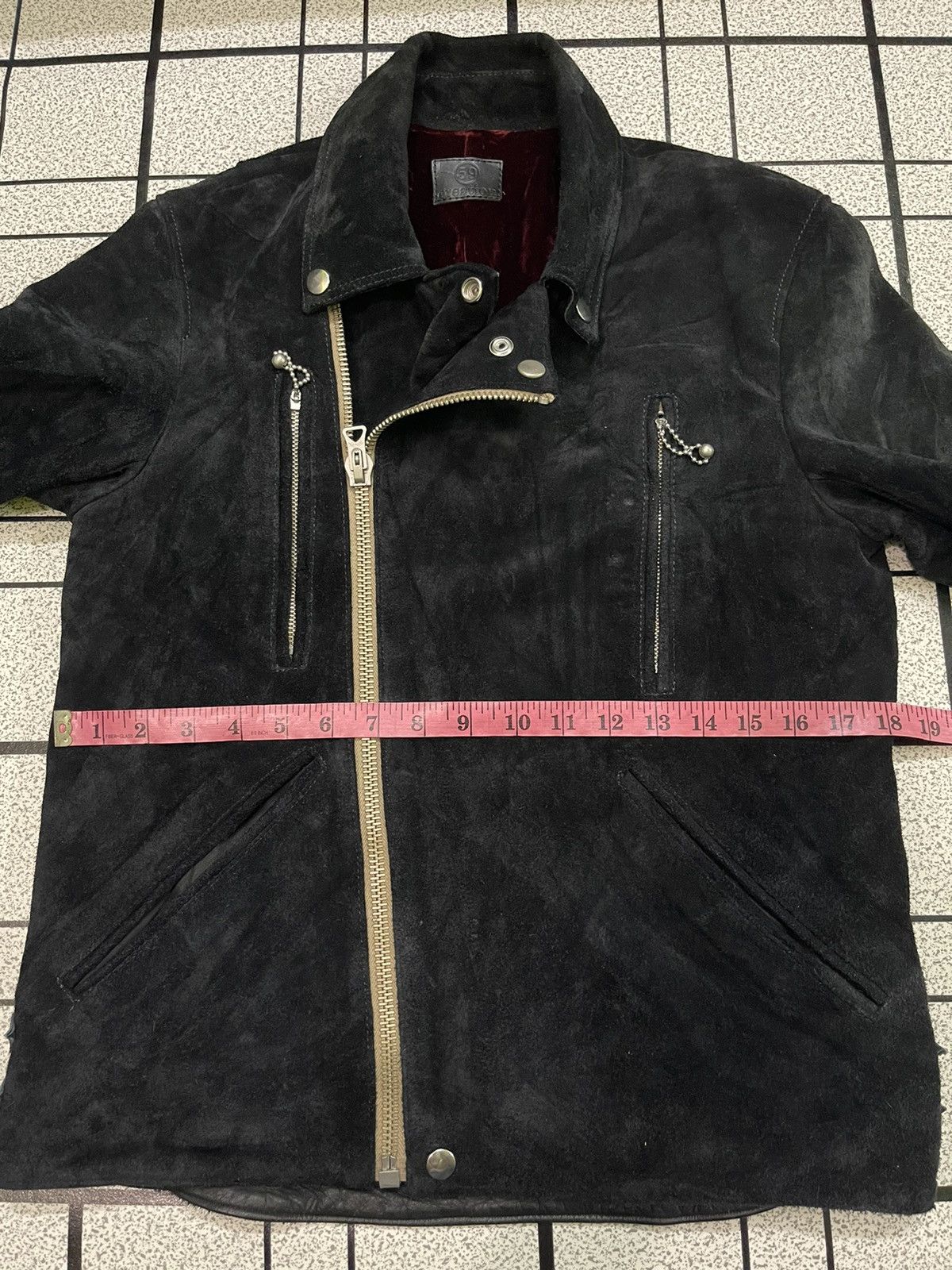 Vintage VINTAGE CREATION LEATHER JACKET NICE DESIGN Size US S / EU 44-46 / 1 - 3 Thumbnail
