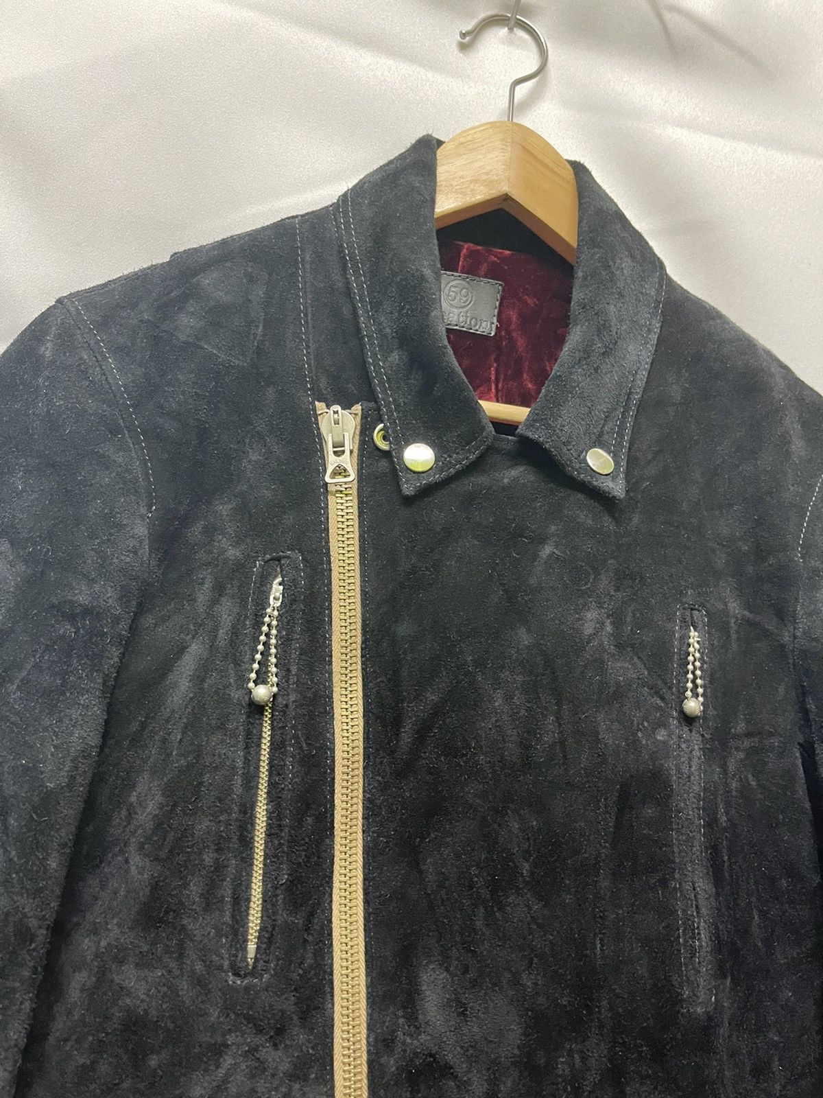 Vintage VINTAGE CREATION LEATHER JACKET NICE DESIGN Size US S / EU 44-46 / 1 - 7 Thumbnail