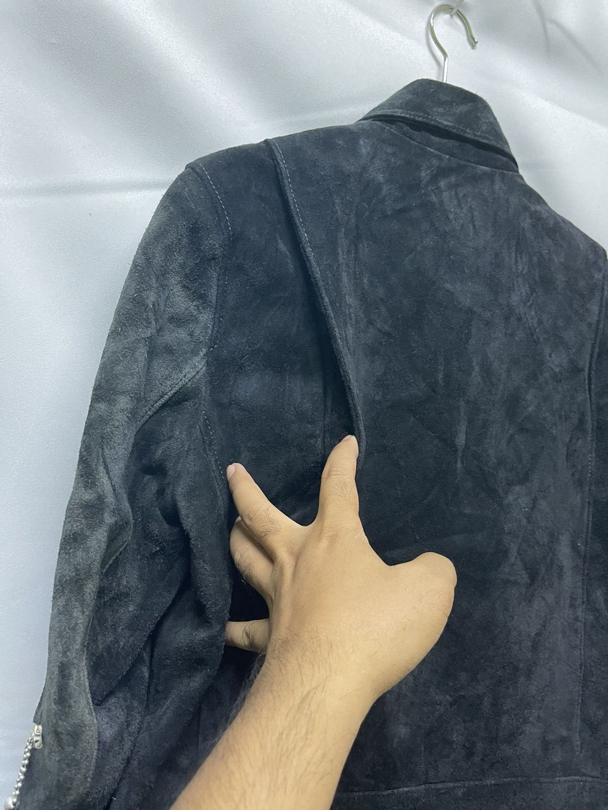 Vintage VINTAGE CREATION LEATHER JACKET NICE DESIGN Size US S / EU 44-46 / 1 - 12 Thumbnail