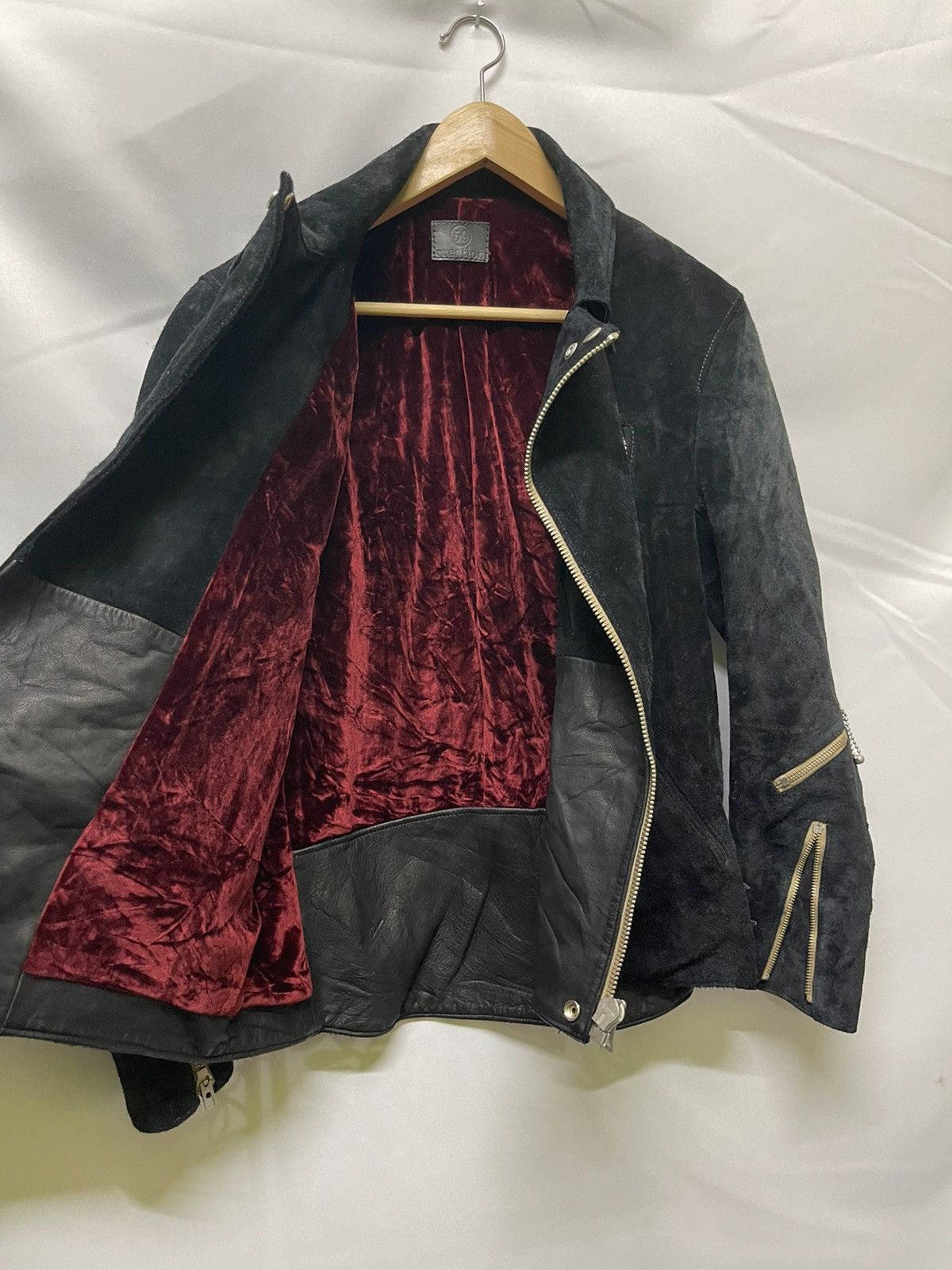 Vintage VINTAGE CREATION LEATHER JACKET NICE DESIGN Size US S / EU 44-46 / 1 - 13 Thumbnail