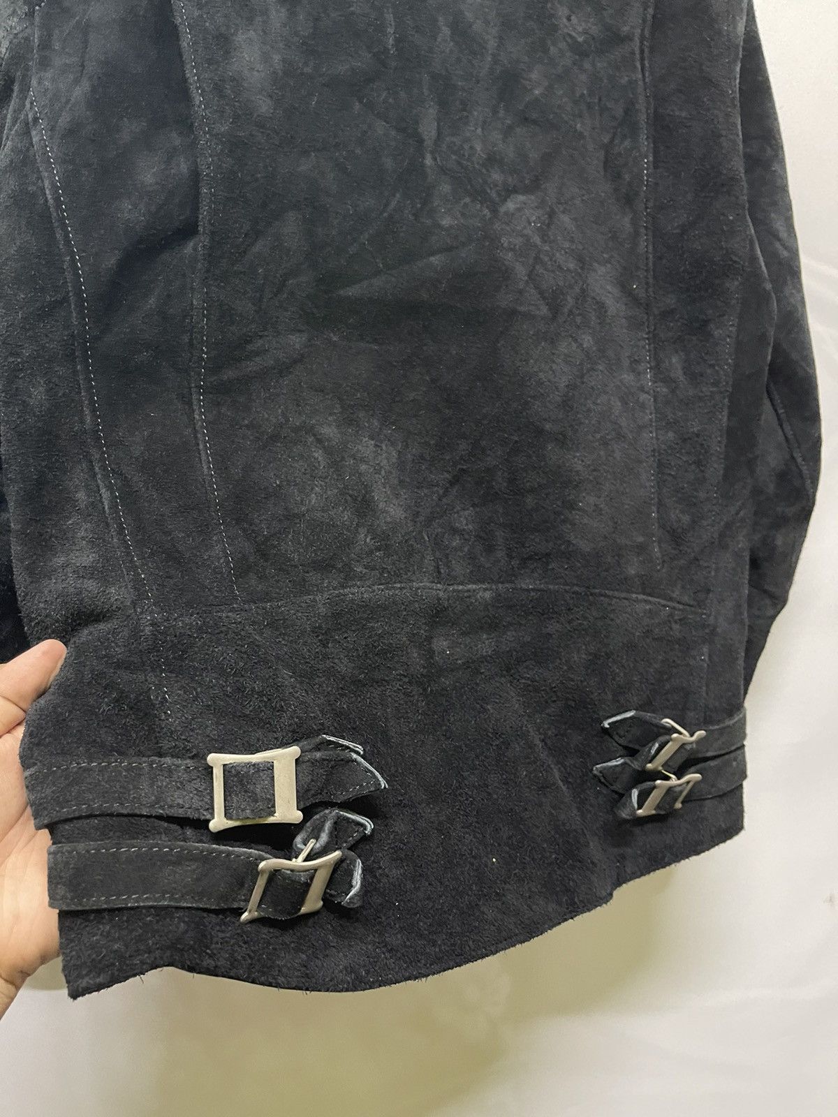 Vintage VINTAGE CREATION LEATHER JACKET NICE DESIGN Size US S / EU 44-46 / 1 - 11 Thumbnail