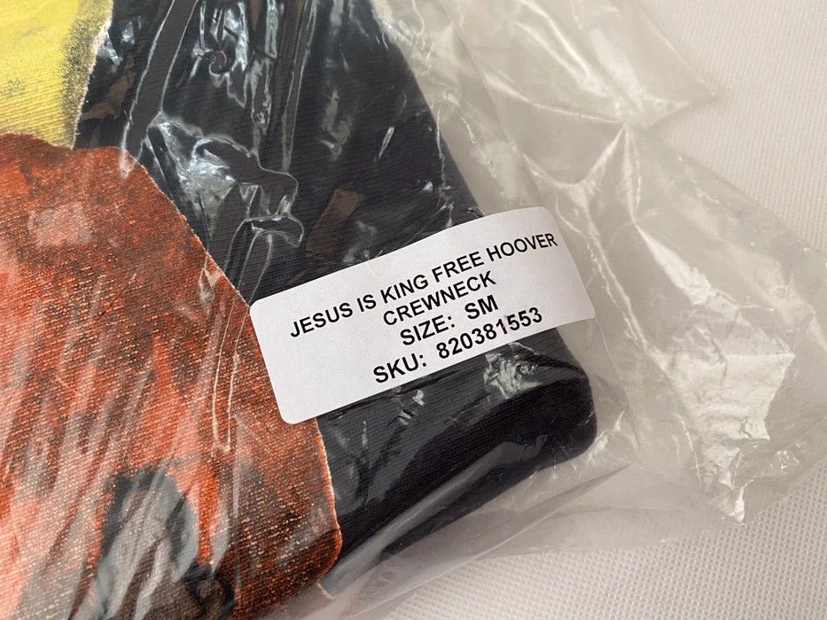 Kanye West Kanye West Jesus Is King JIK Crewneck Navy Small Size US S / EU 44-46 / 1 - 5 Thumbnail