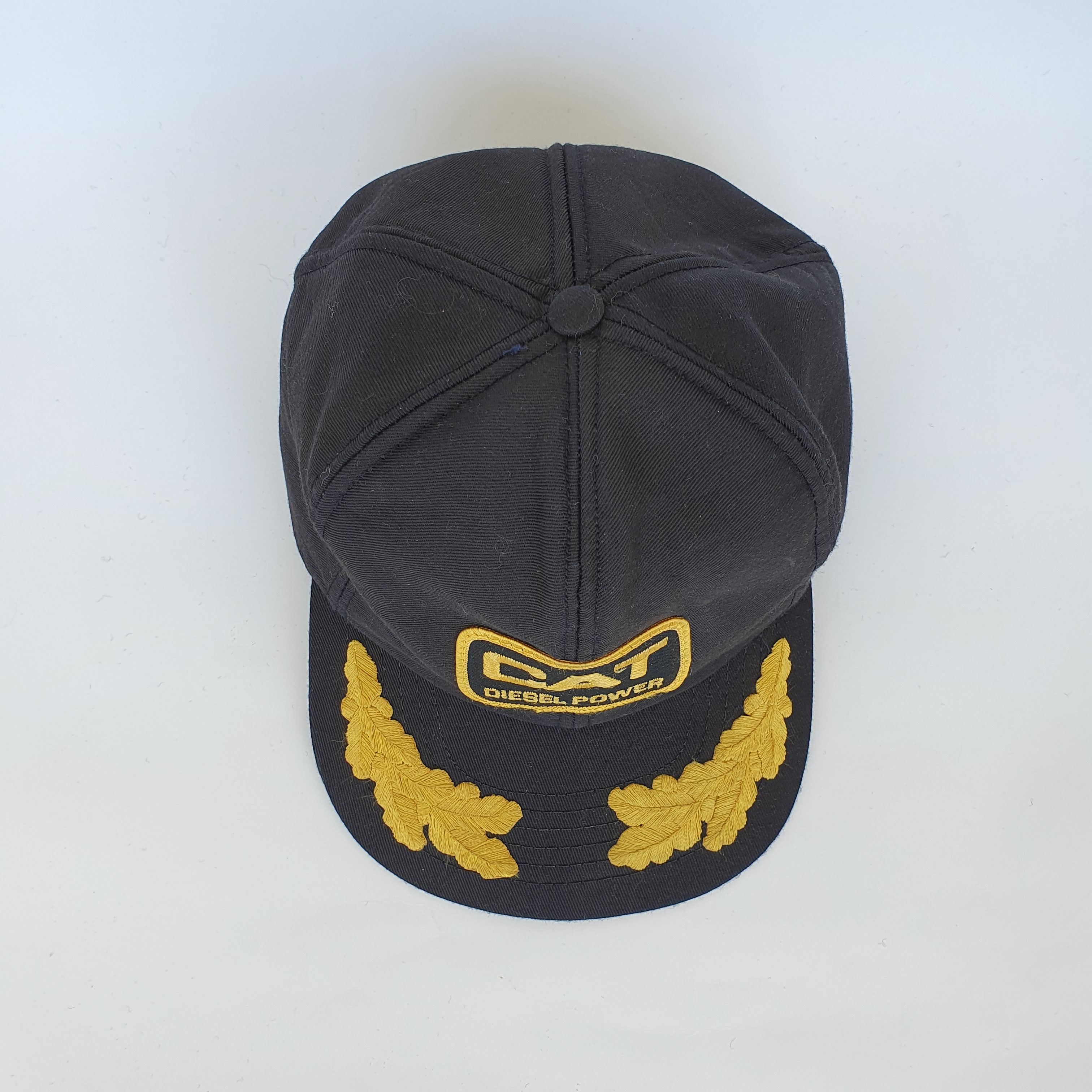 Caterpillar × Vintage Vintage Big Embroidery Cat Diesel Power Logo Snap Back Cap Size ONE SIZE - 4 Thumbnail