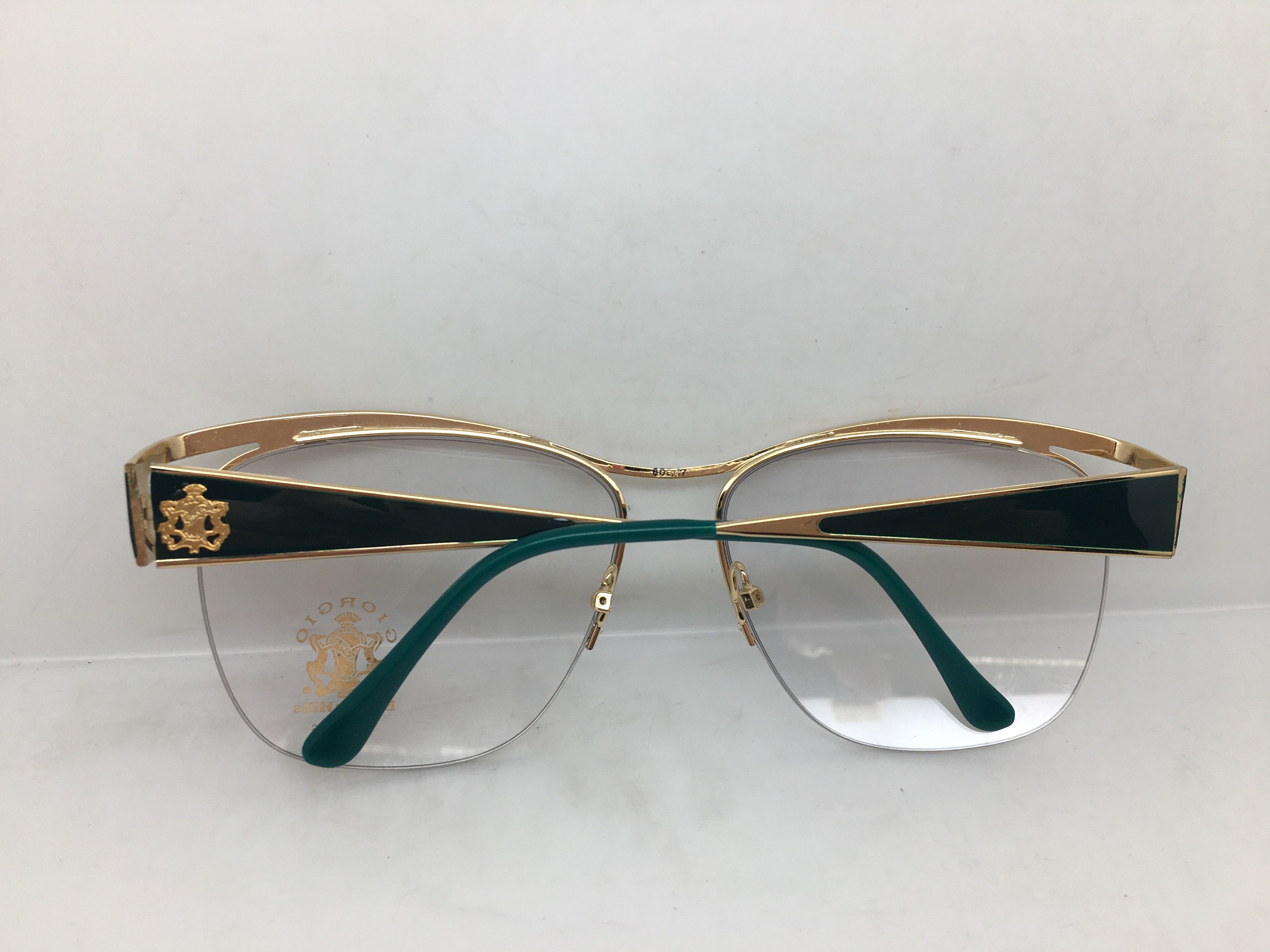 Beverly Hills Vintage Beverly Hills Green Eyeglasses Frame