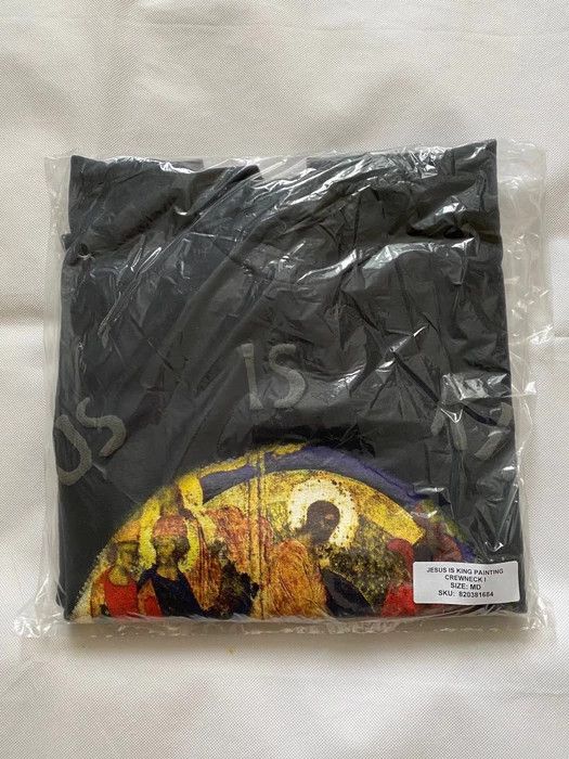 Kanye West Kanye West Jesus Is King Painting Sweatshirt Navy Medium Size US M / EU 48-50 / 2 - 3 Thumbnail