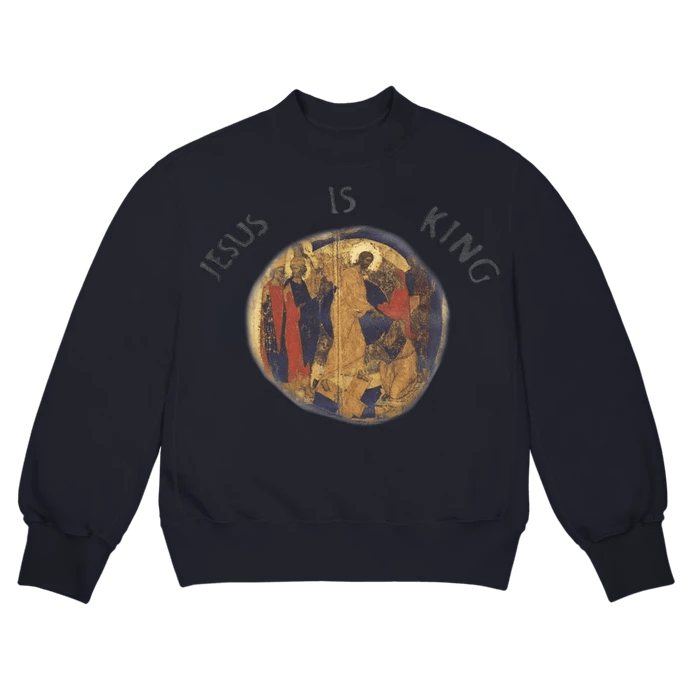 Kanye west jesus is king crewneck hotsell