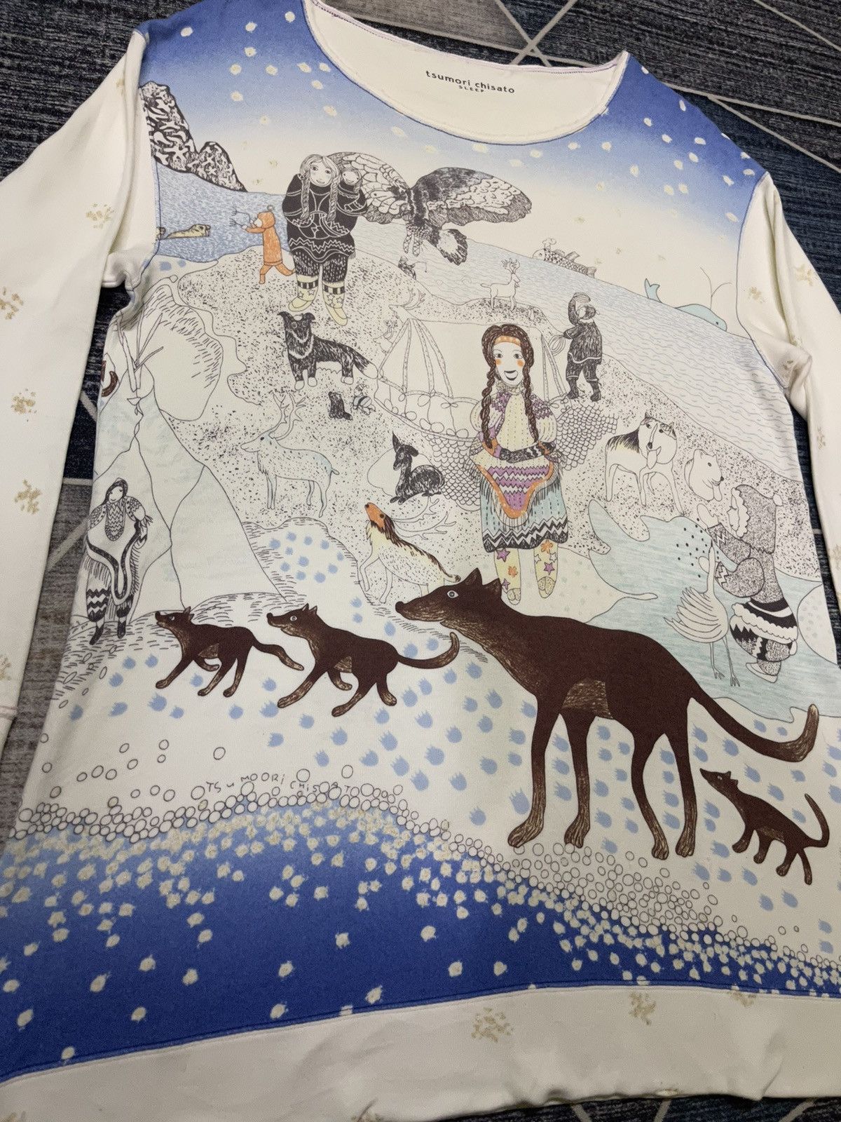 Issey Miyake × Tsumori Chisato TSUMORI CHISATO X ISSEY MIYAKE SWEATSHIRT Size L / US 10 / IT 46 - 7 Thumbnail