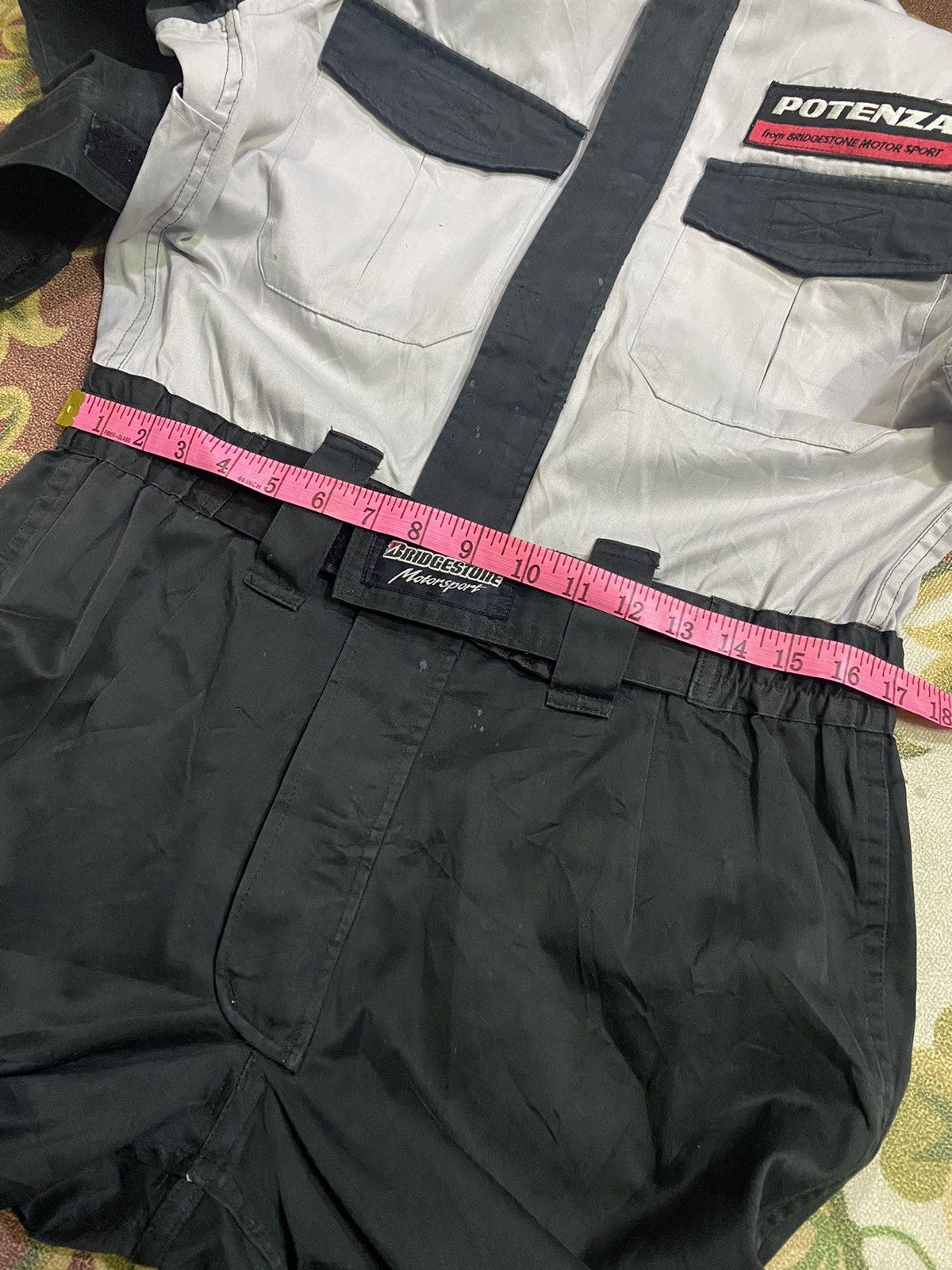 Peak Performance 🔥 Steals 🔥 Vintage Bridgestone Motorsport Overall / Jumpsuit Size US 34 / EU 50 - 13 Thumbnail