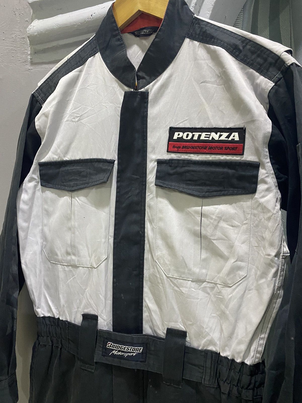 Peak Performance 🔥 Steals 🔥 Vintage Bridgestone Motorsport Overall / Jumpsuit Size US 34 / EU 50 - 4 Thumbnail