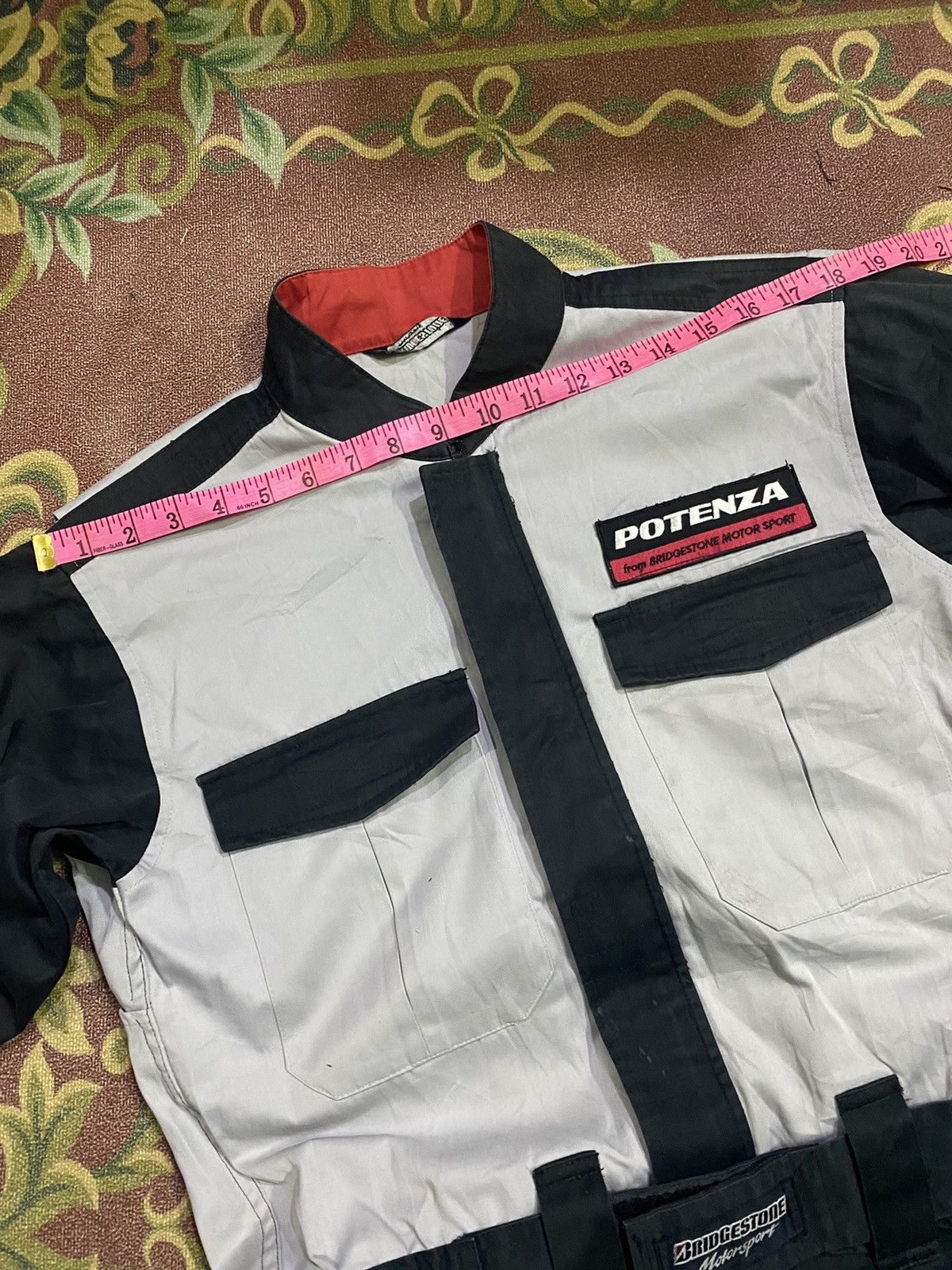 Peak Performance 🔥 Steals 🔥 Vintage Bridgestone Motorsport Overall / Jumpsuit Size US 34 / EU 50 - 14 Thumbnail