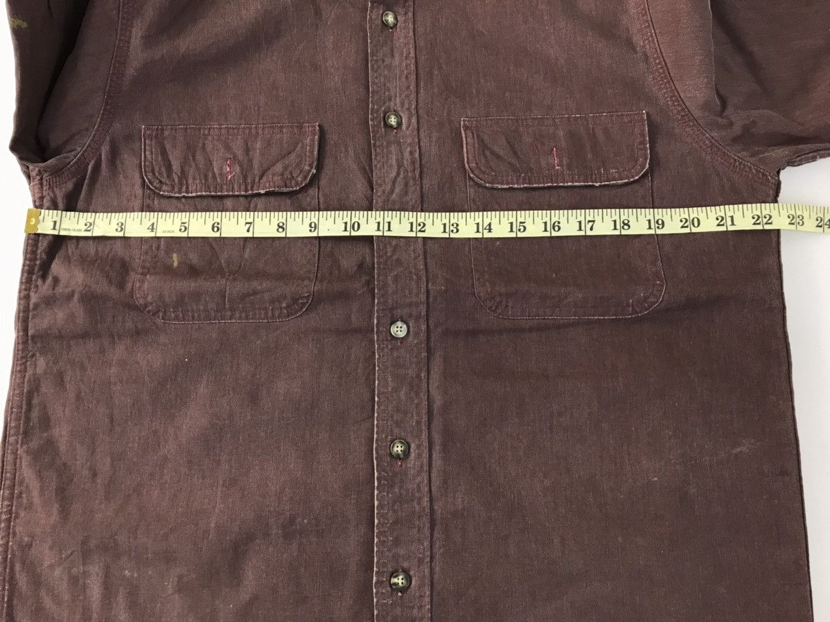 L.L. Bean × Vintage L.L Bean Flannel Shirt Zipper Plaid Checked Workwear R060j Size US XL / EU 56 / 4 - 9 Thumbnail