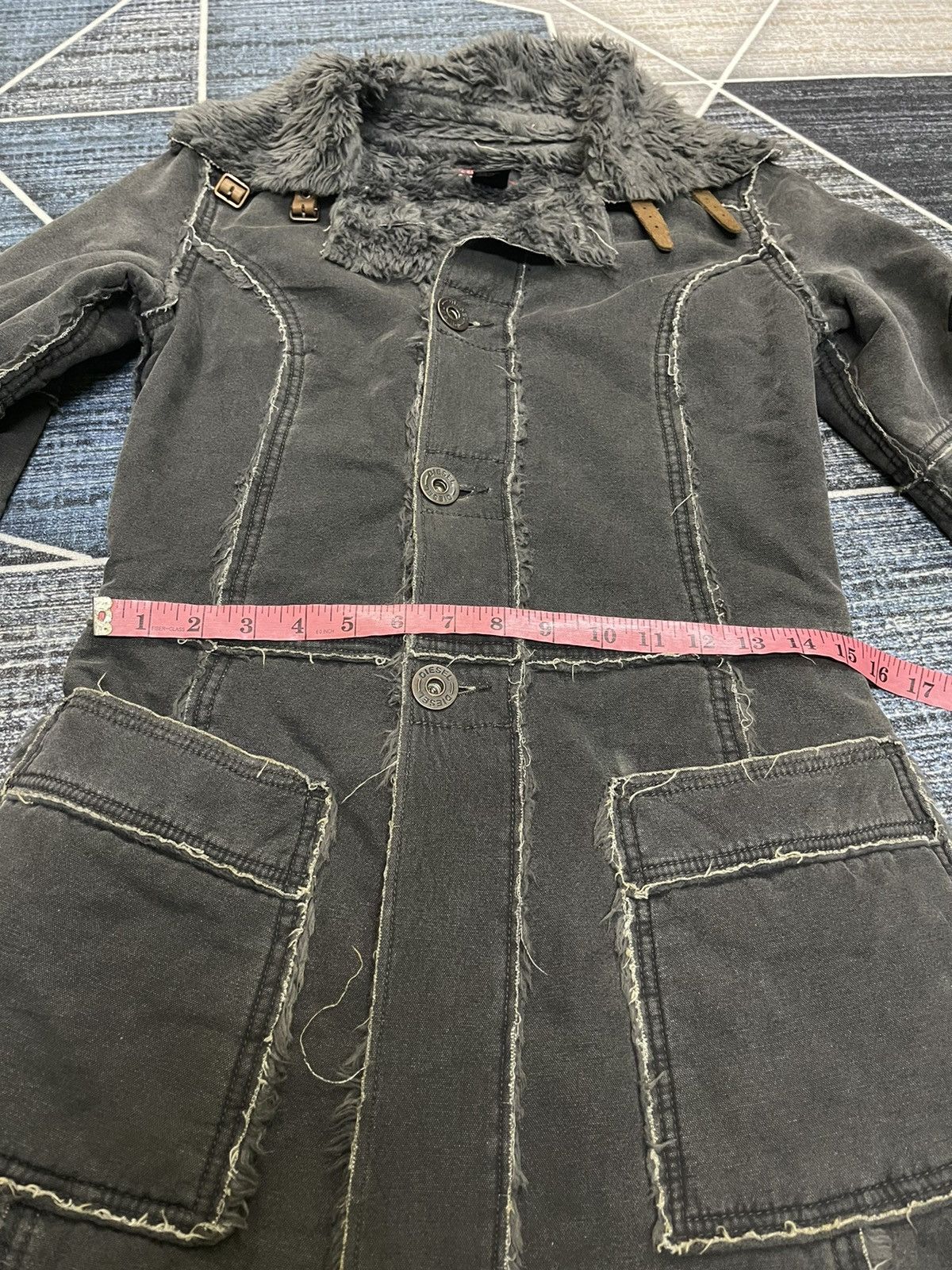 Diesel DIESEL SHEARLING OVER JACKET Size XS / US 0-2 / IT 36-38 - 15 Thumbnail