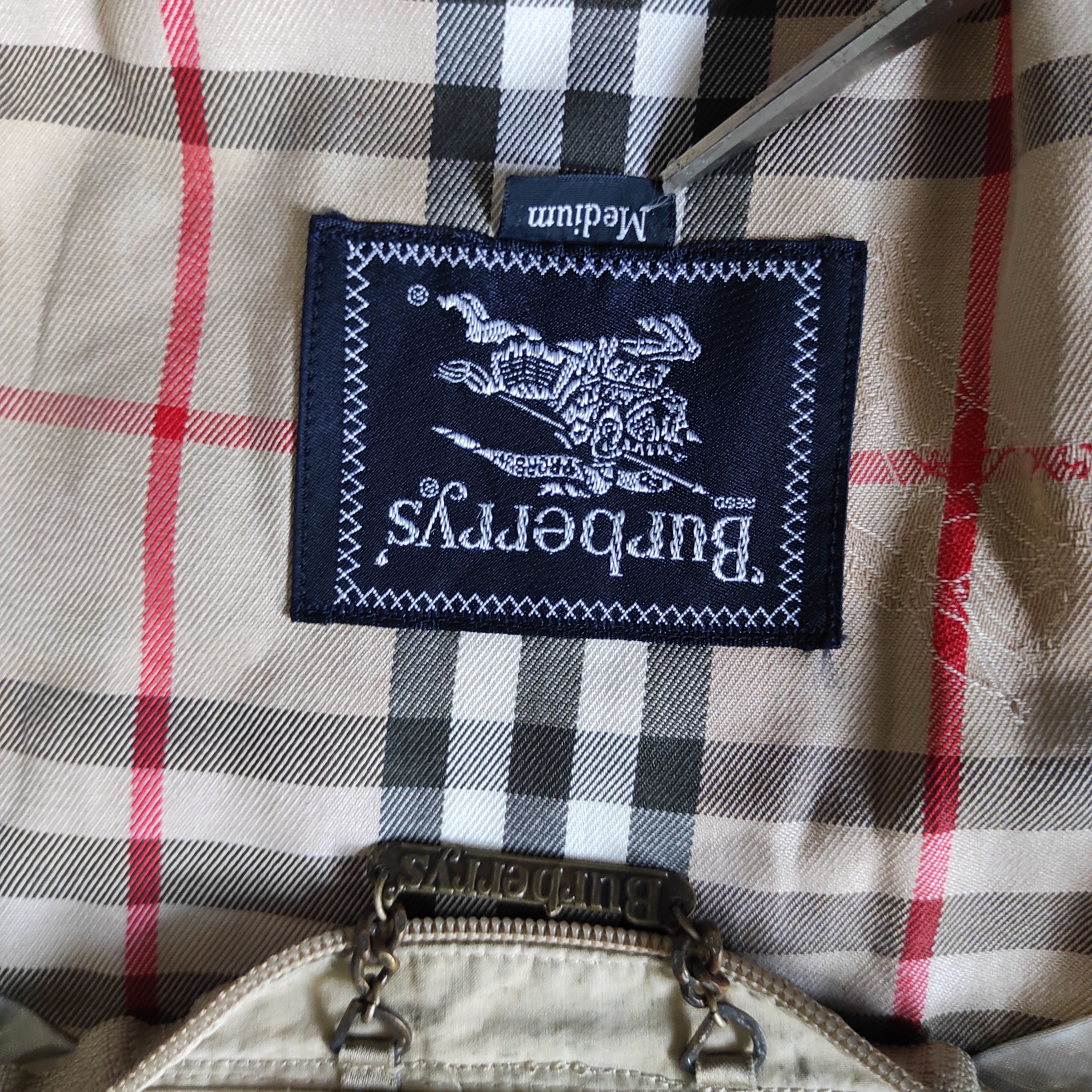 Burberry Vintage Burberry Nova Check Jacket Size M / US 6-8 / IT 42-44 - 10 Thumbnail