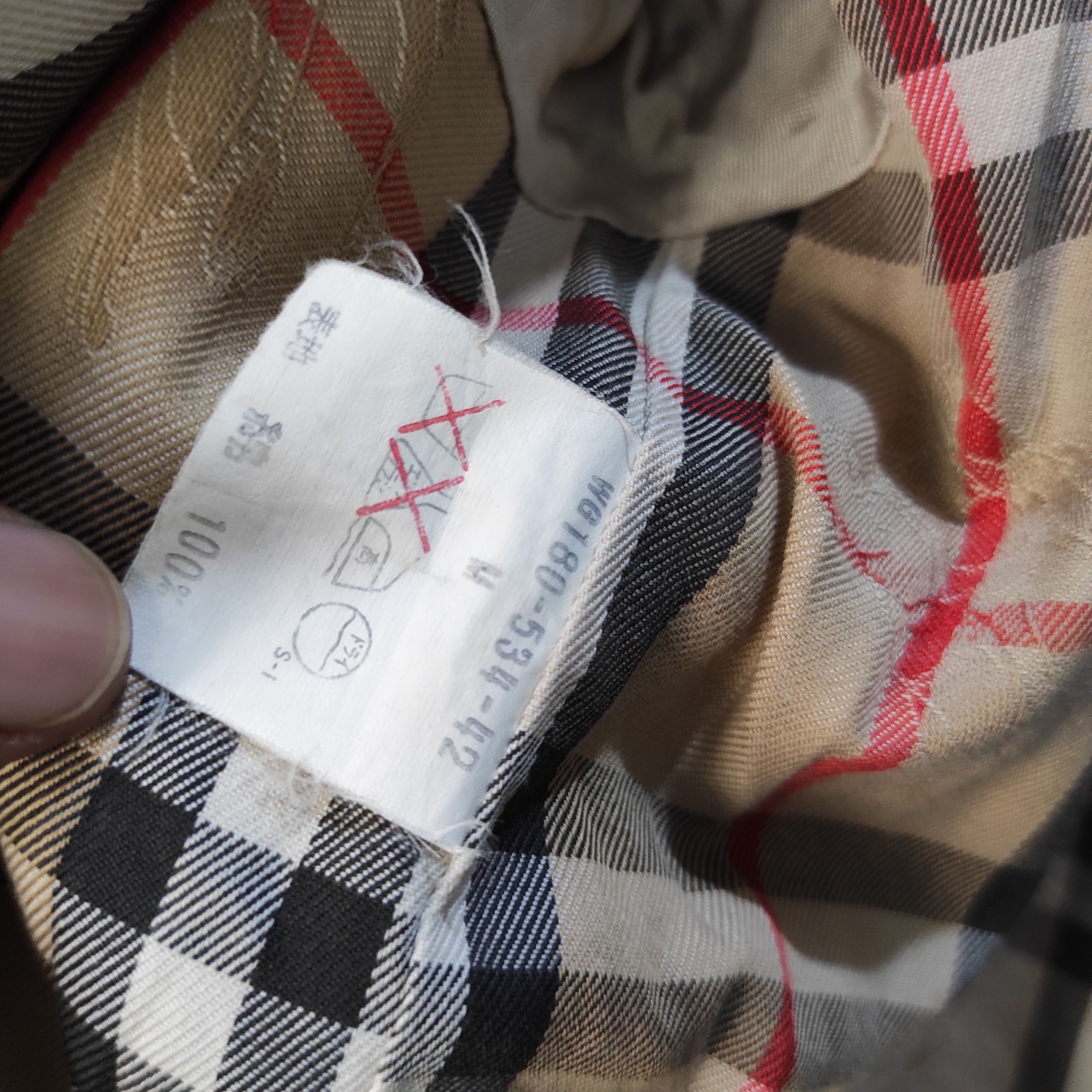 Burberry Vintage Burberry Nova Check Jacket Size M / US 6-8 / IT 42-44 - 4 Thumbnail
