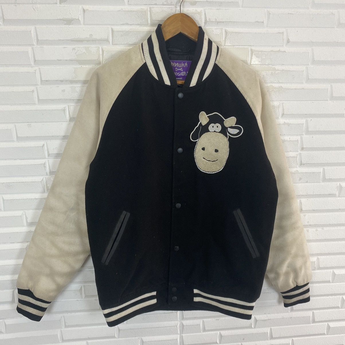 Japanese Brand Mnwka x Dinosaur jr varsity jacket Size US M / EU 48-50 / 2 - 3 Thumbnail