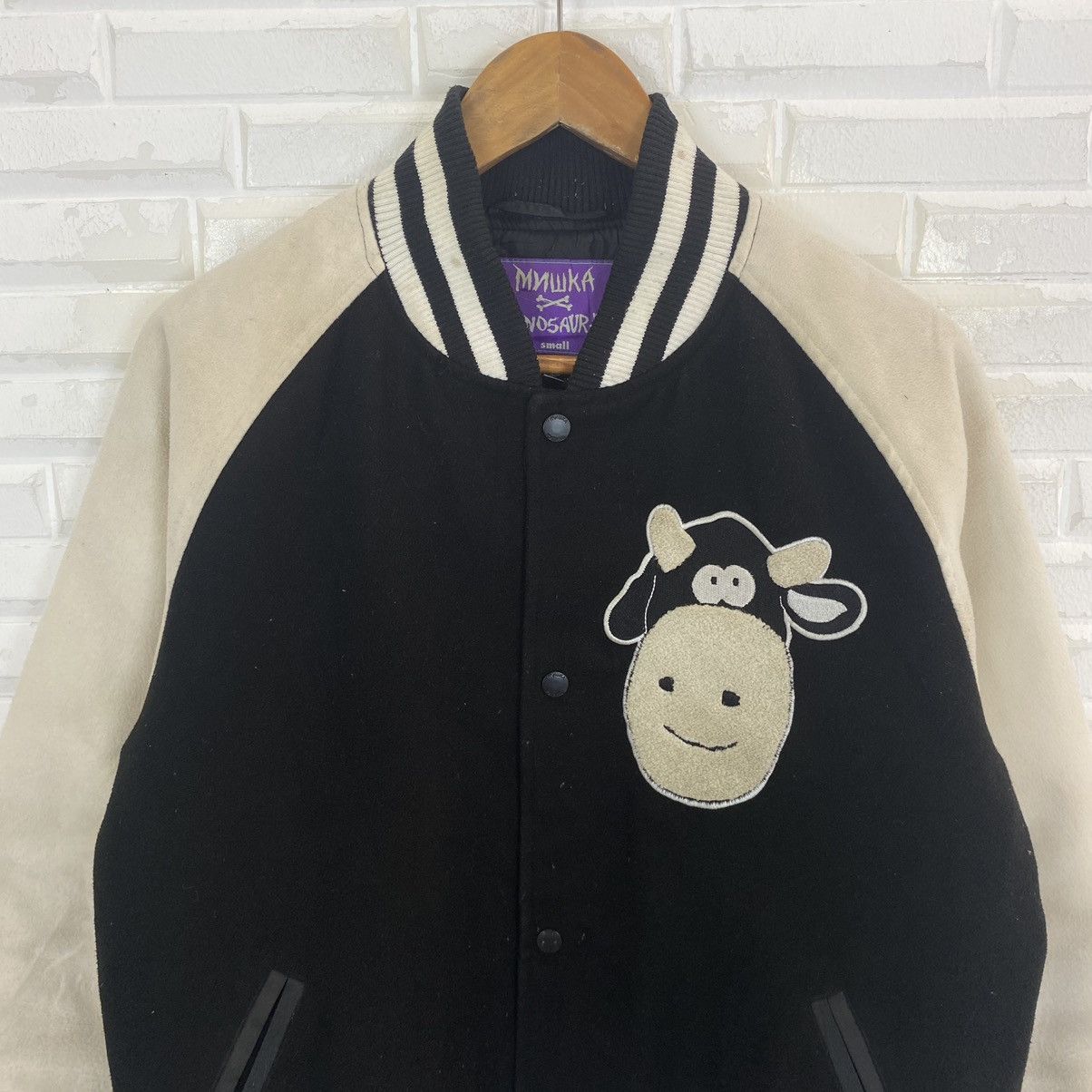 Japanese Brand Mnwka x Dinosaur jr varsity jacket Size US M / EU 48-50 / 2 - 5 Thumbnail
