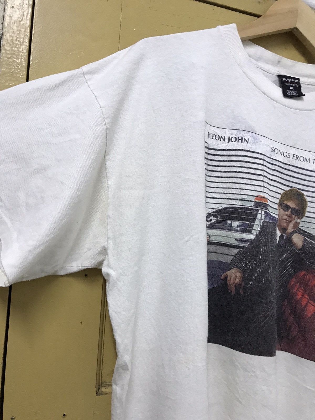 Band Tees Vintage Elton John Song From The West Coast Tees Size US XL / EU 56 / 4 - 10 Thumbnail
