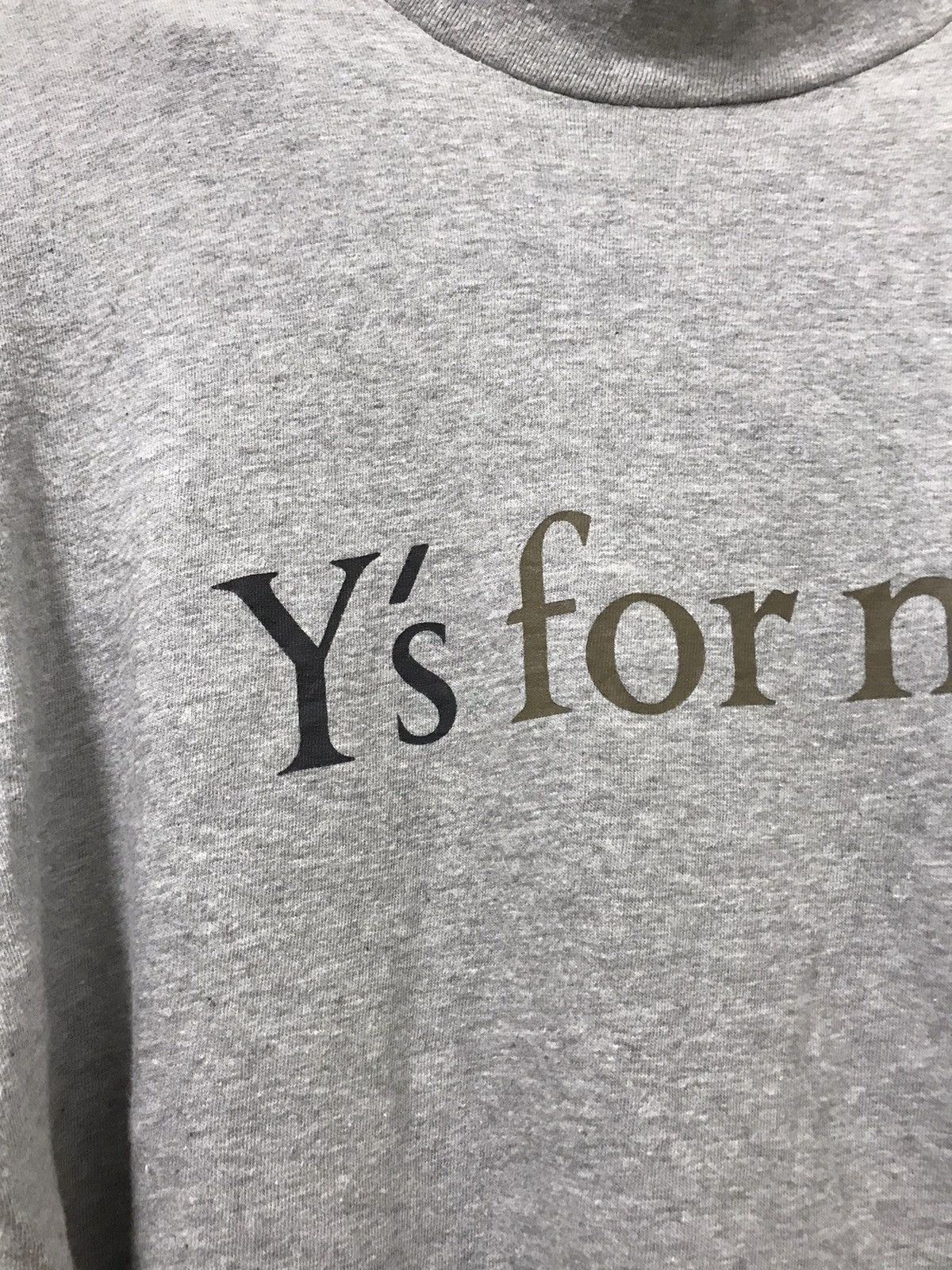 Yohji Yamamoto Vintage Ys' For Men Yohji Yamamoto Long Sleeve Tees Size US M / EU 48-50 / 2 - 6 Thumbnail