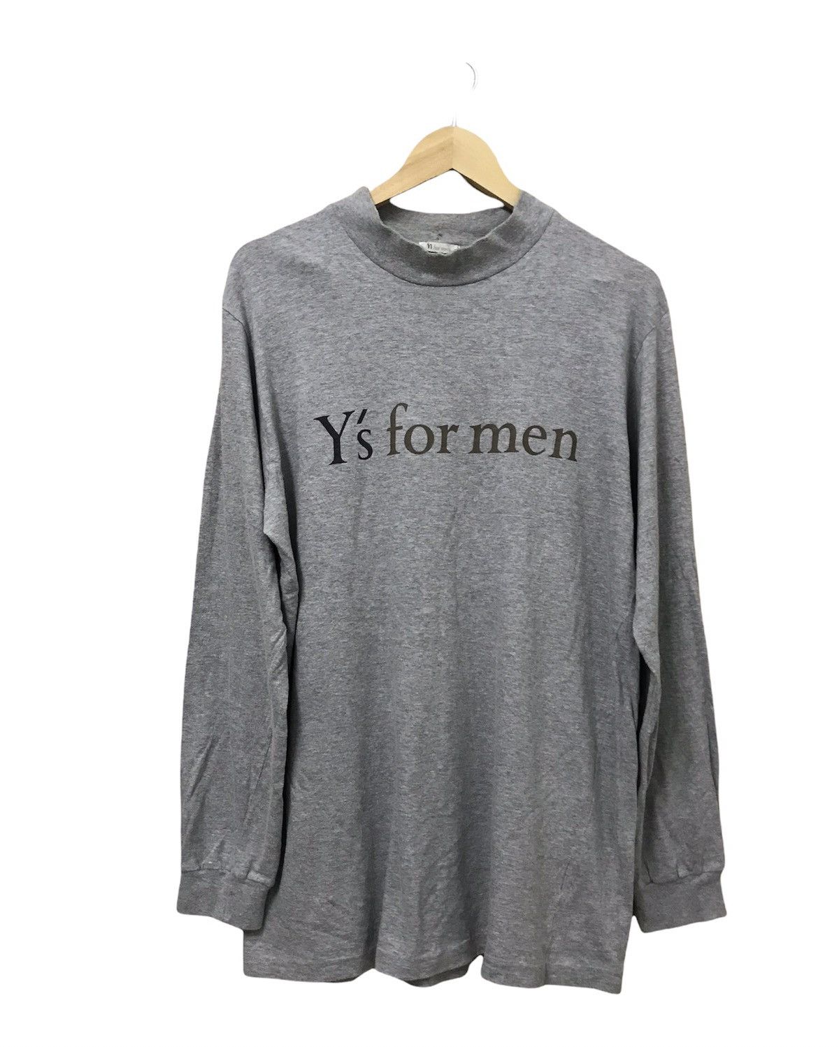 Yohji Yamamoto Vintage Ys' For Men Yohji Yamamoto Long Sleeve Tees Size US M / EU 48-50 / 2 - 1 Thumbnail