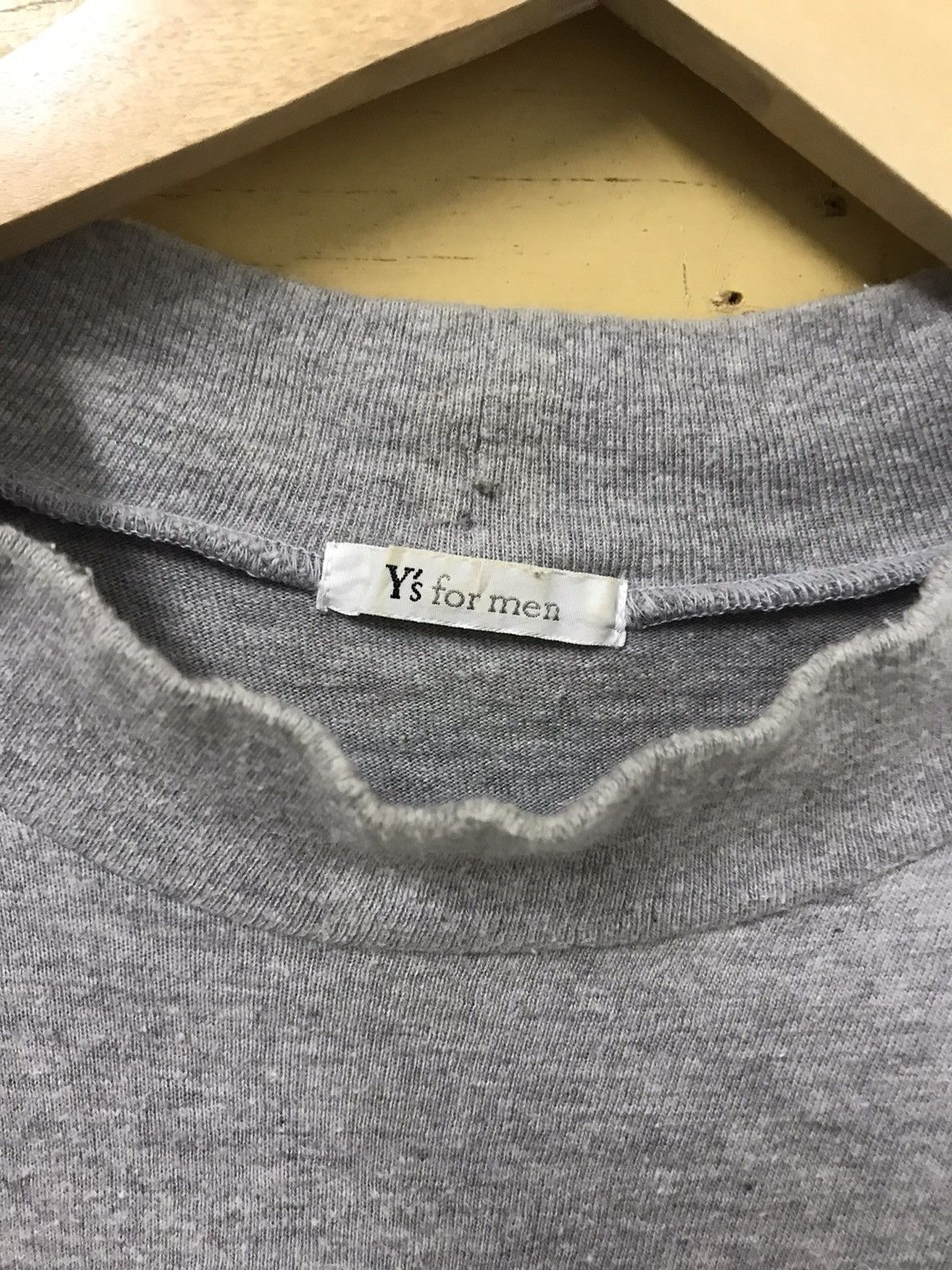 Yohji Yamamoto Vintage Ys' For Men Yohji Yamamoto Long Sleeve Tees Size US M / EU 48-50 / 2 - 3 Thumbnail