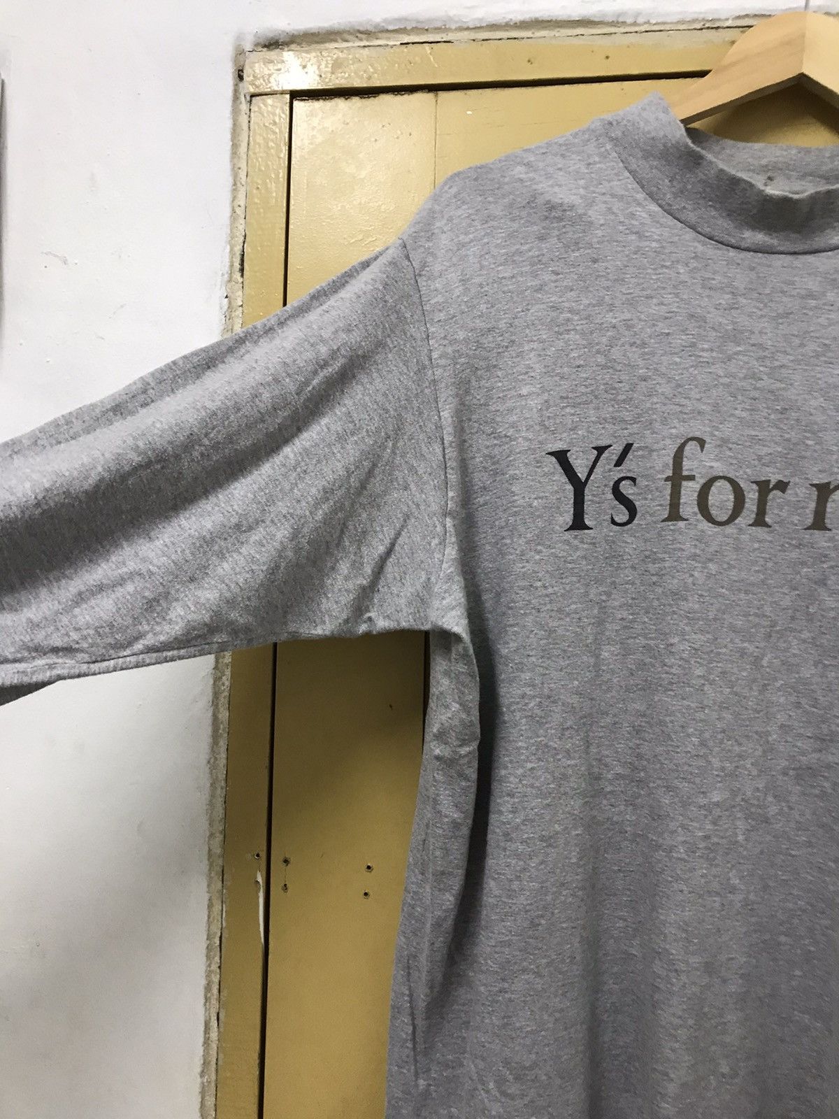 Yohji Yamamoto Vintage Ys' For Men Yohji Yamamoto Long Sleeve Tees Size US M / EU 48-50 / 2 - 5 Thumbnail