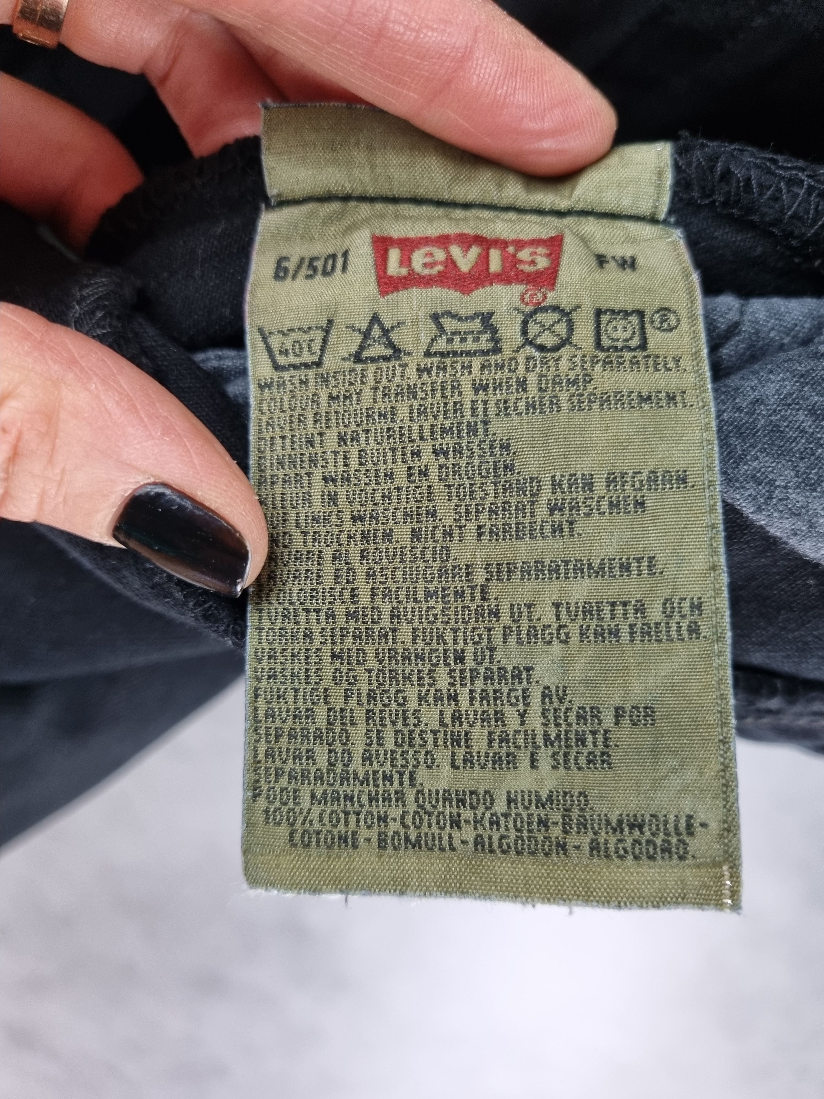 Levi's × Levi's Vintage Clothing 1997 Levi's 501 Denim Jeans Made in USA seen on Kanye West Size US 29 - 12 Thumbnail