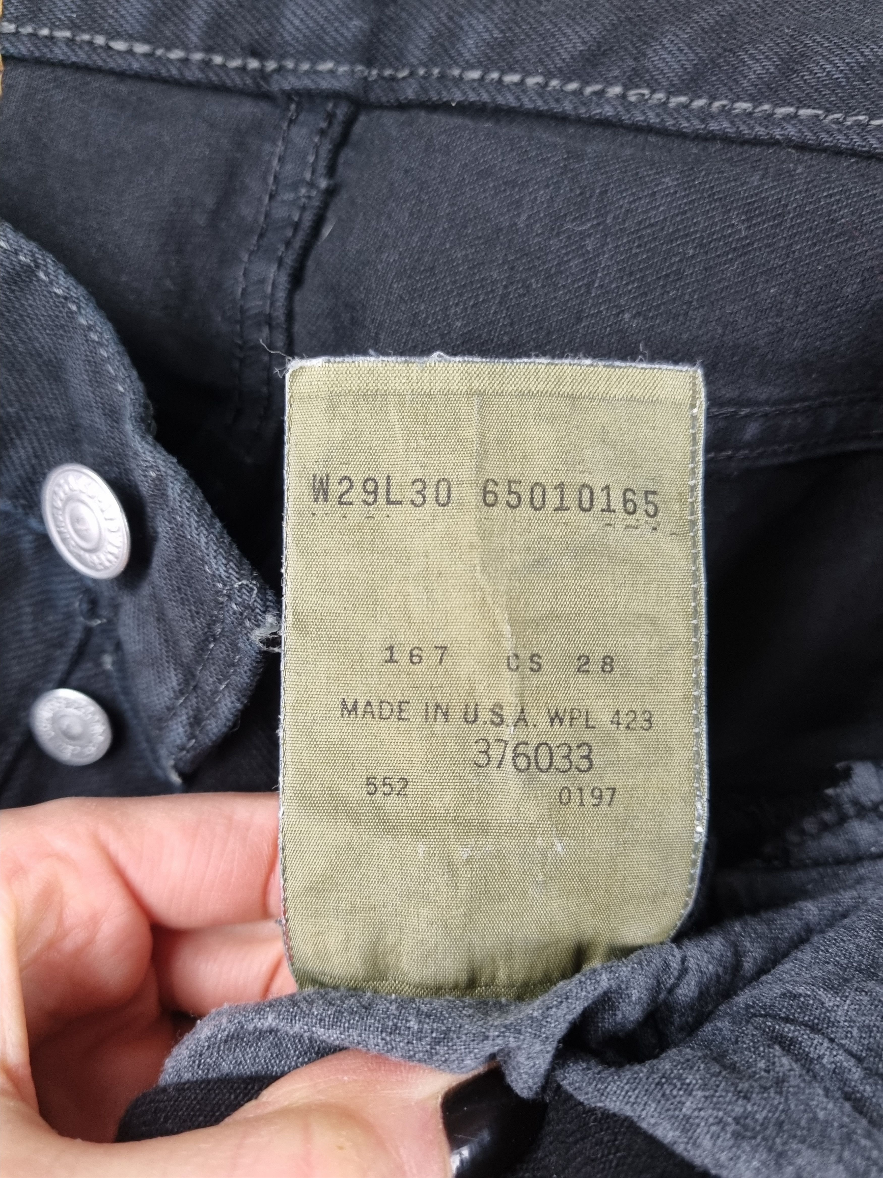 Levi's × Levi's Vintage Clothing 1997 Levi's 501 Denim Jeans Made in USA seen on Kanye West Size US 29 - 13 Thumbnail
