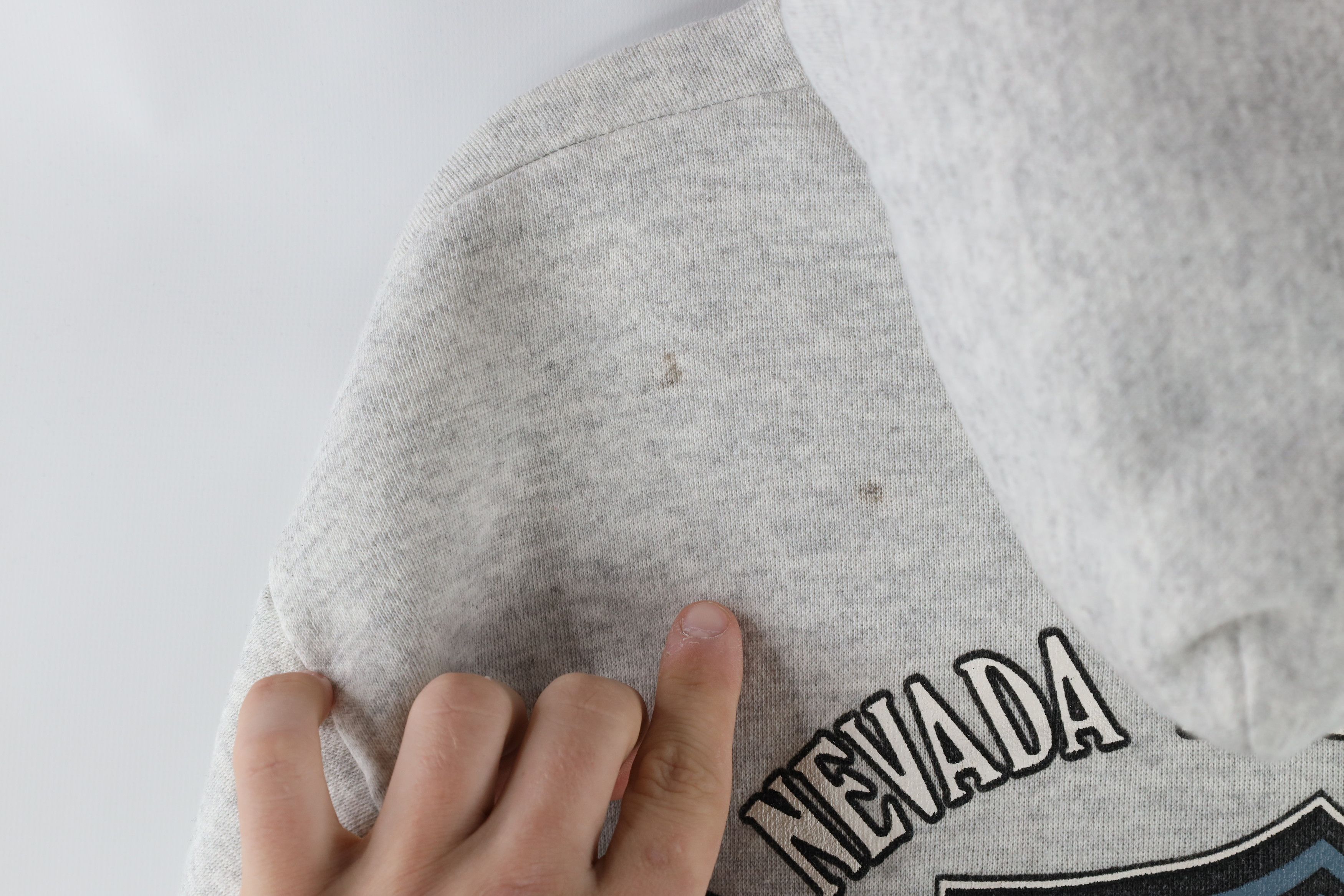 Harley Davidson × Vintage Vintage 90s Harley Davidson Hoodie Sweatshirt Heather Gray Size US M / EU 48-50 / 2 - 7 Thumbnail