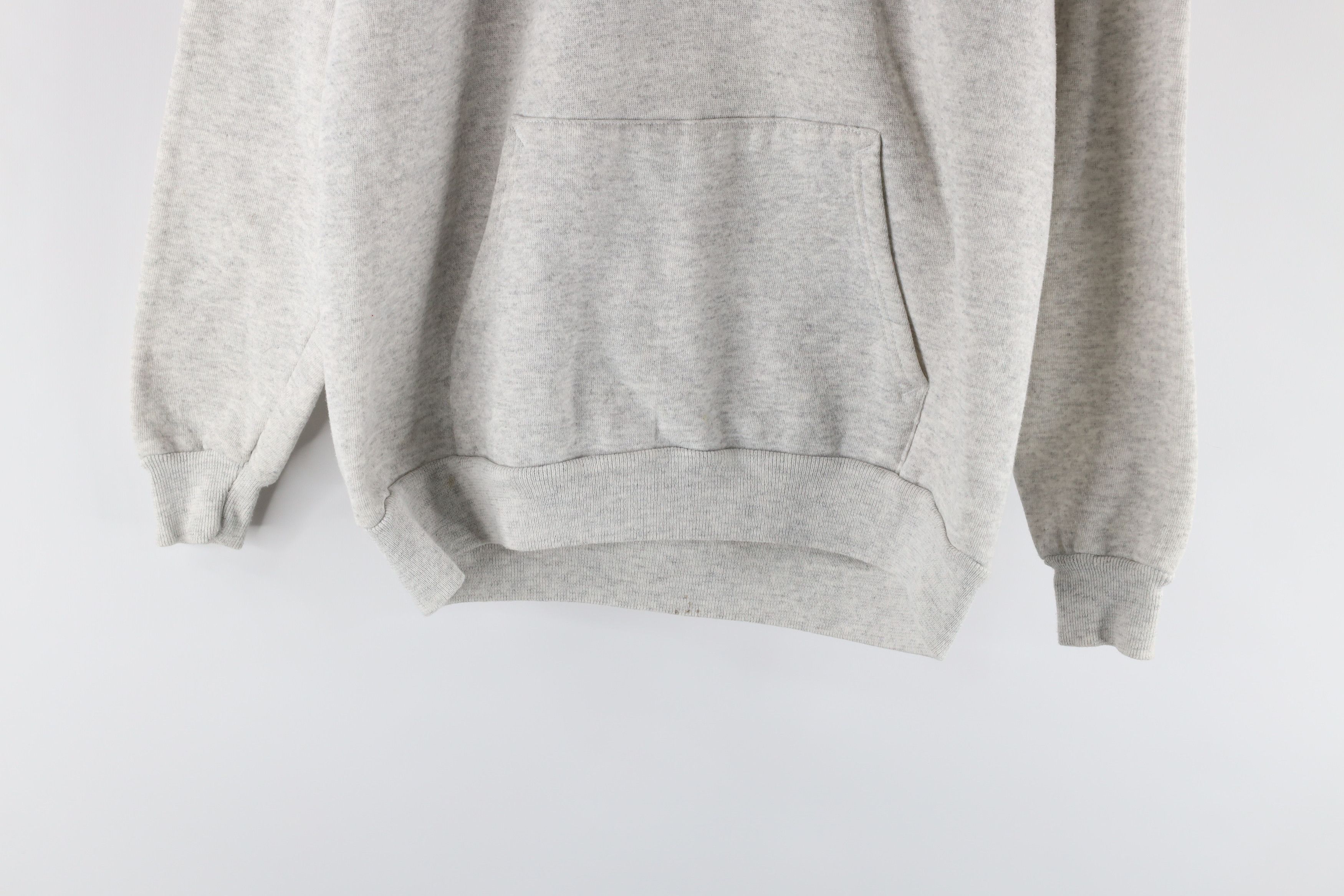 Harley Davidson × Vintage Vintage 90s Harley Davidson Hoodie Sweatshirt Heather Gray Size US M / EU 48-50 / 2 - 3 Thumbnail