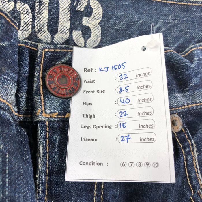 harga jeans edwin blue trip