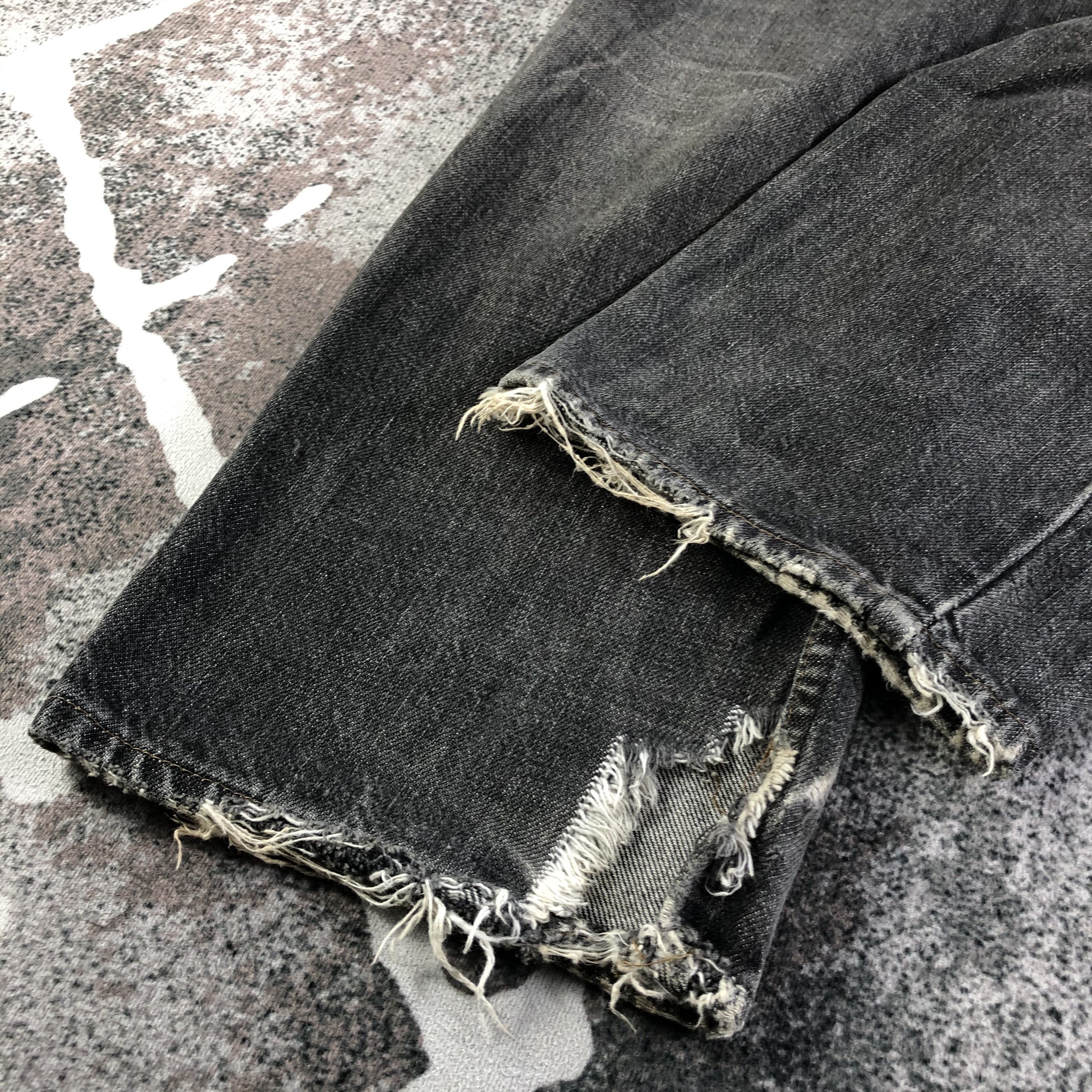 Levi's × Vintage Vintage Levis Jeans 503 Faded Black Denim KJ2517 Size US 33 - 4 Thumbnail