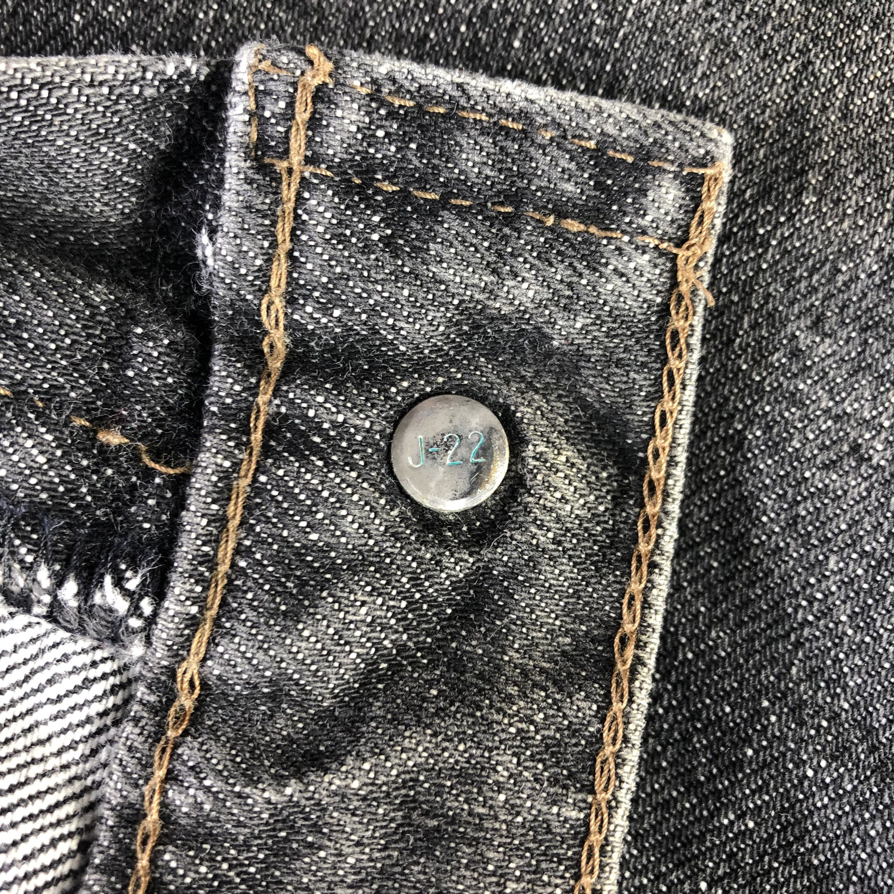 Levi's × Vintage Vintage Levis Jeans 503 Faded Black Denim KJ2517 Size US 33 - 9 Thumbnail