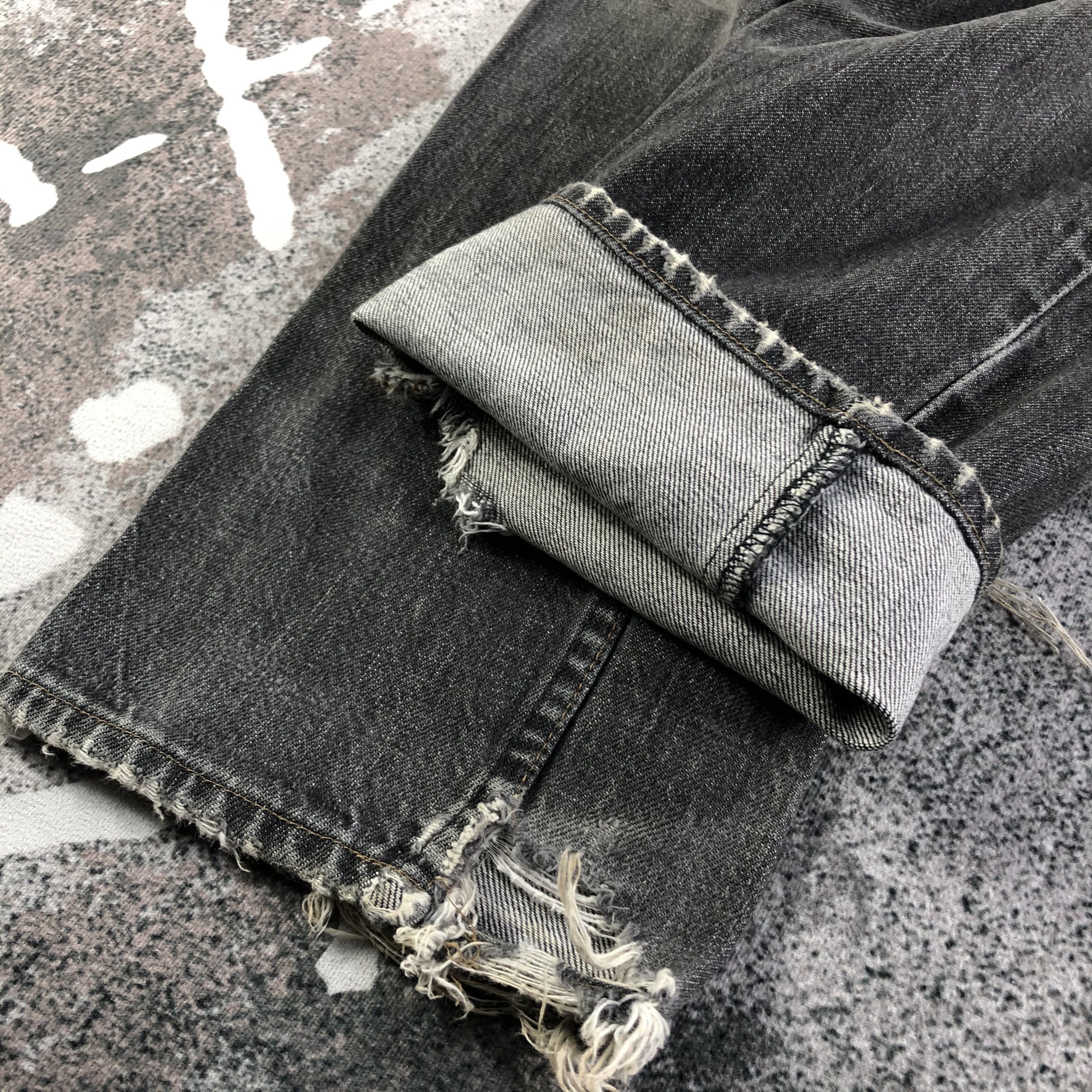 Levi's × Vintage Vintage Levis Jeans 503 Faded Black Denim KJ2517 Size US 33 - 7 Thumbnail