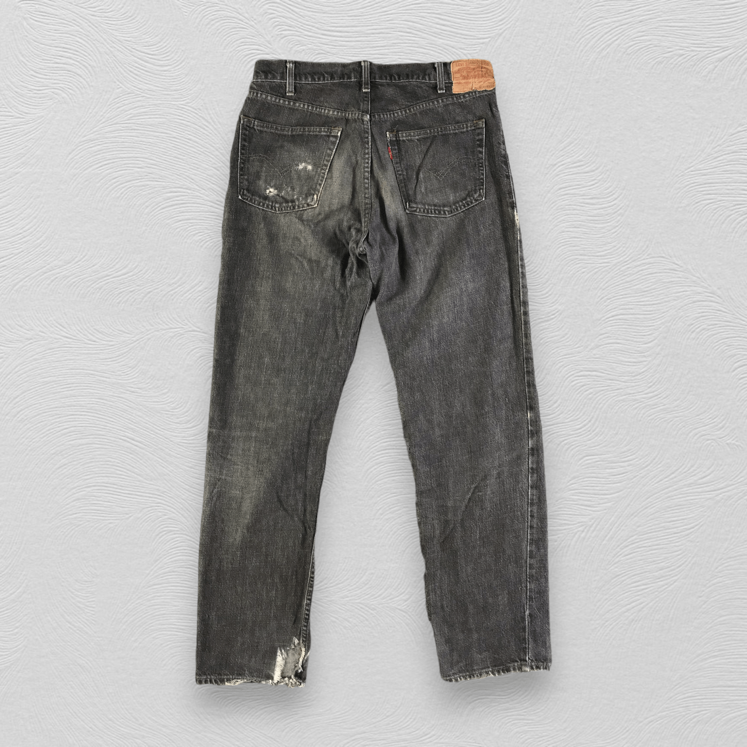 Levi's × Vintage Vintage Levis Jeans 503 Faded Black Denim KJ2517 Size US 33 - 2 Thumbnail