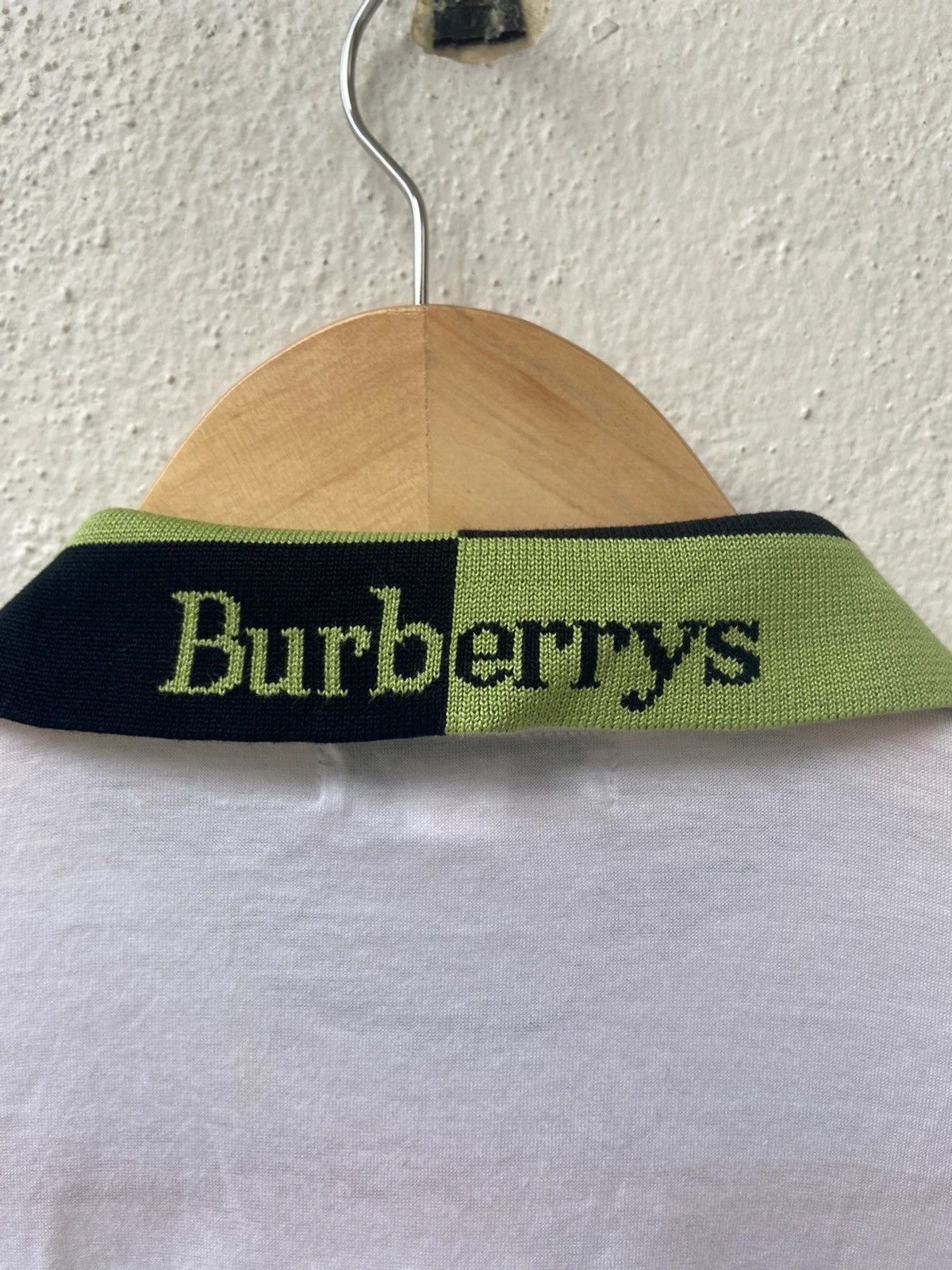 Burberry Final Drop💥Vintage Burberrys Long Sleeve Polo Size US M / EU 48-50 / 2 - 16 Thumbnail