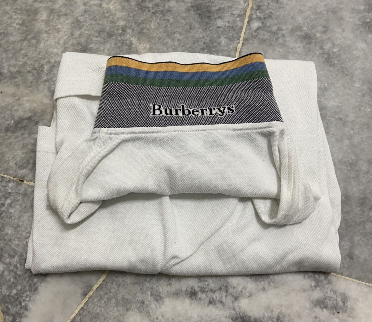 Burberry Final Drop💥Vintage Burberrys Long Sleeve Polo Size US M / EU 48-50 / 2 - 12 Thumbnail