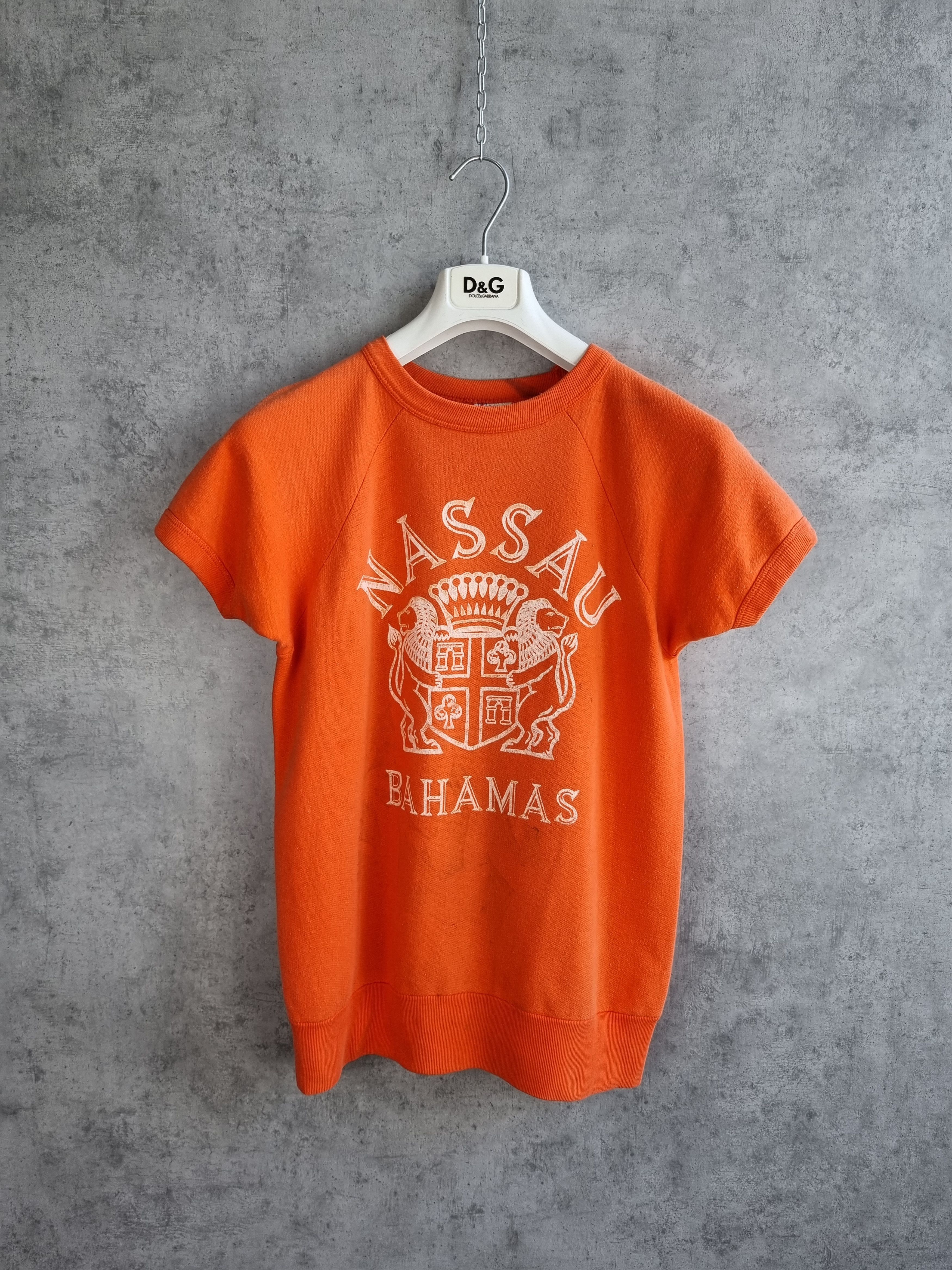 NCAA 70s Nassau Bahamas Big Logo Rare tee shirt made in Spain Size US S / EU 44-46 / 1 - 5 Thumbnail