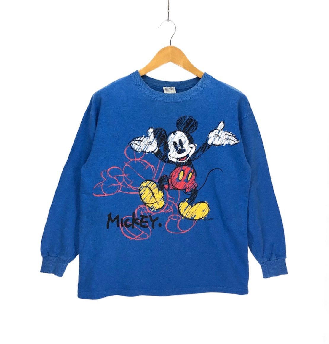 Disney MICKEY MOUSE by DIA CLUB KNIT WEAR Sweatshirt #1113-38 Size US M / EU 48-50 / 2 - 1 Thumbnail