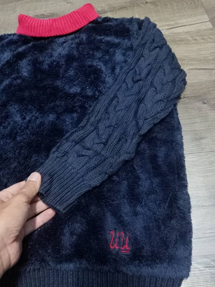 Undercover × Uniqlo Undercover X Uniqlo faux fur turtleneck knit Size US S / EU 44-46 / 1 - 3 Thumbnail